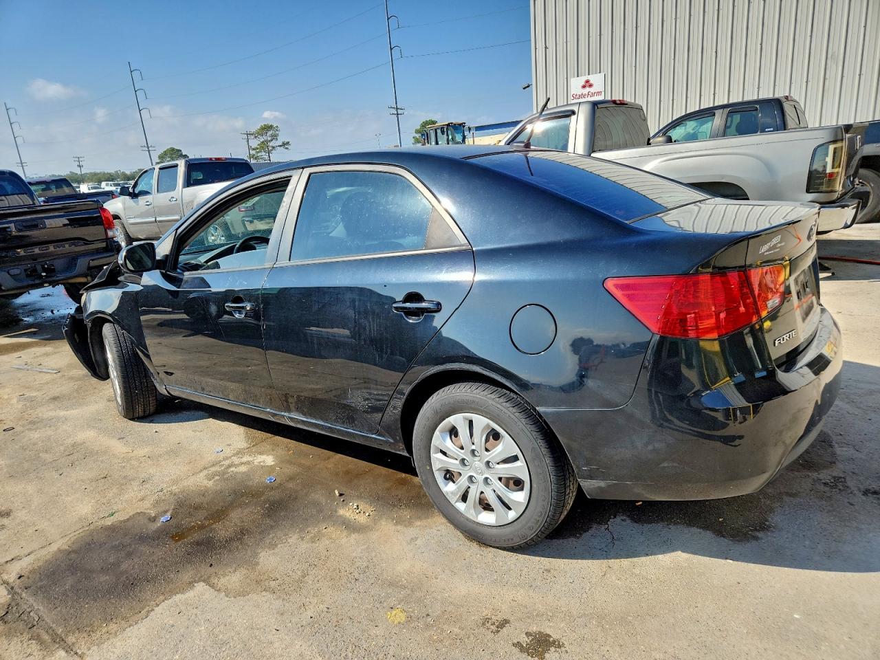 2013 Kia Forte Ex Черный vin: KNAFU4A29D5714057