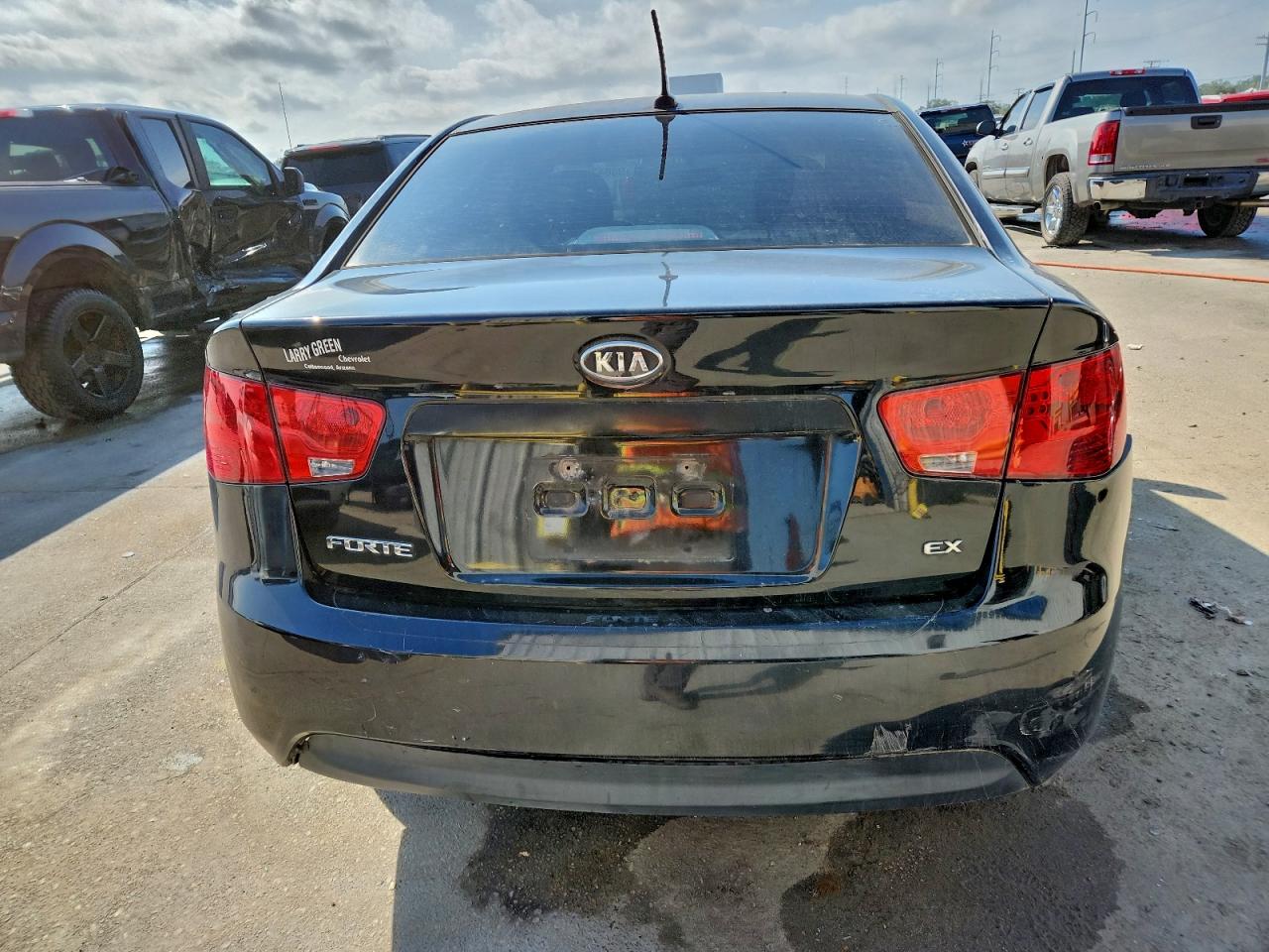 2013 Kia Forte Ex Черный vin: KNAFU4A29D5714057