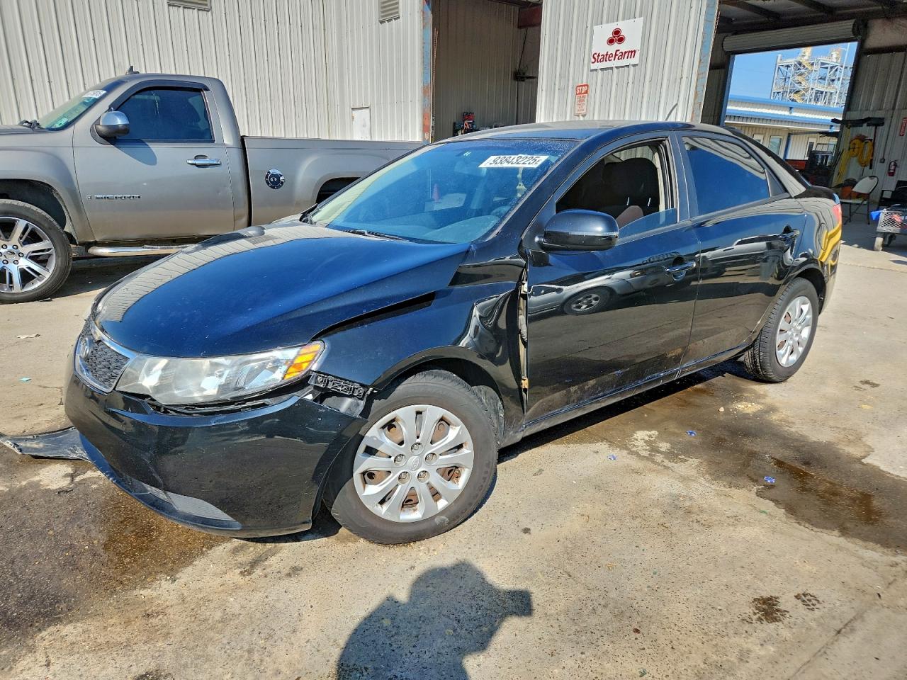 2013 Kia Forte Ex Черный vin: KNAFU4A29D5714057