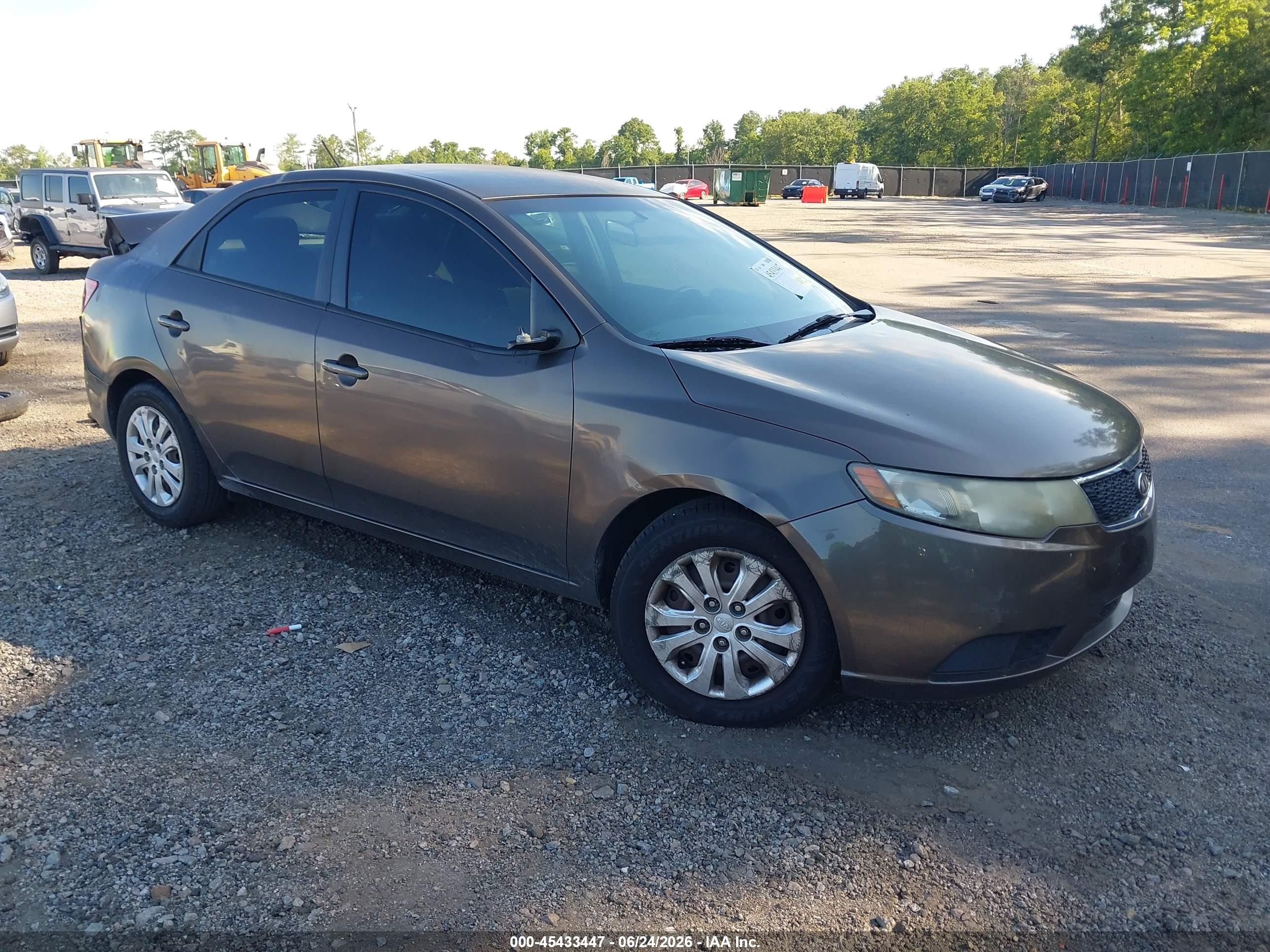 2013 Kia Forte Ex Gray vin: KNAFU4A29D5735894