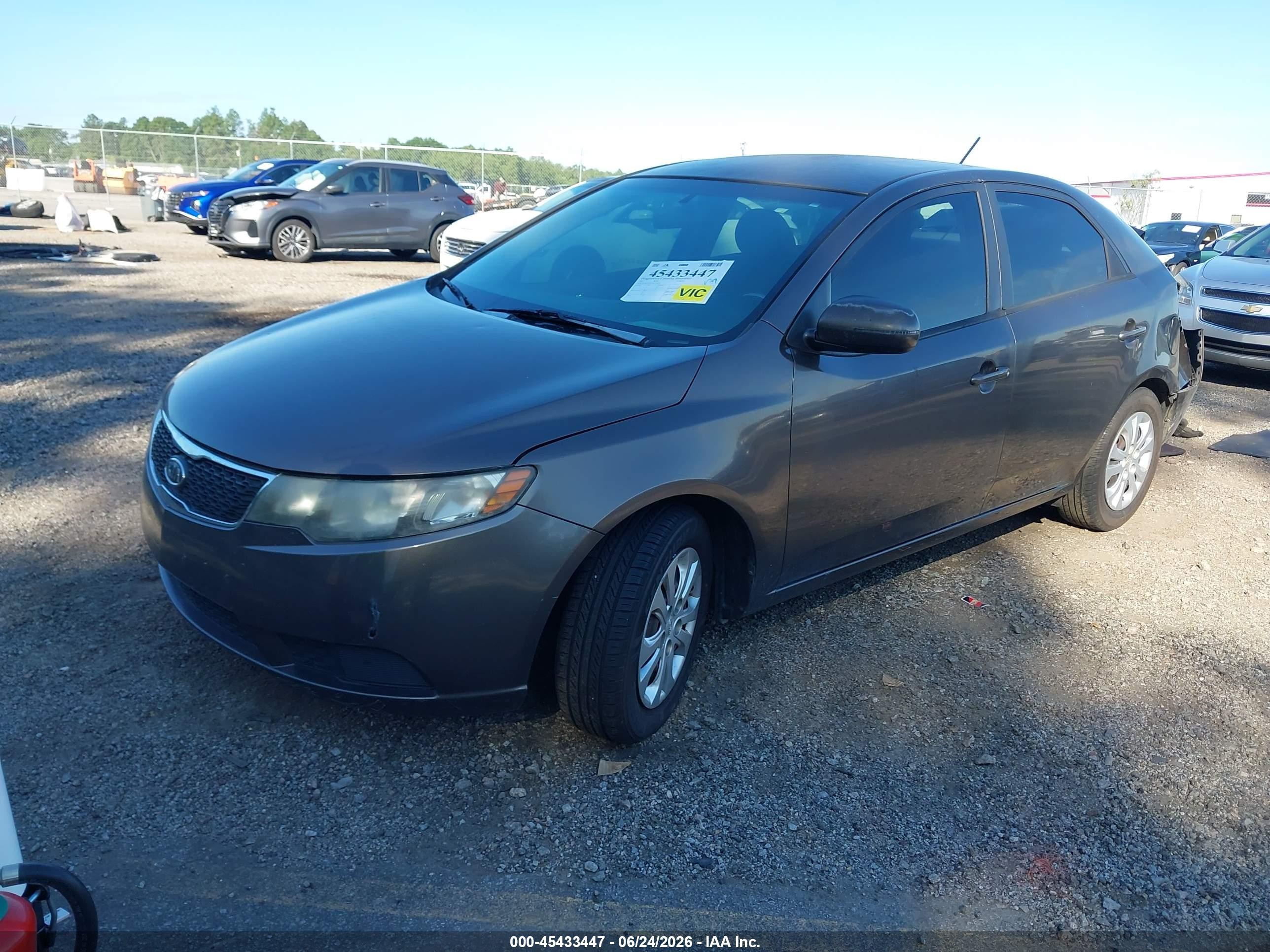 2013 Kia Forte Ex Gray vin: KNAFU4A29D5735894
