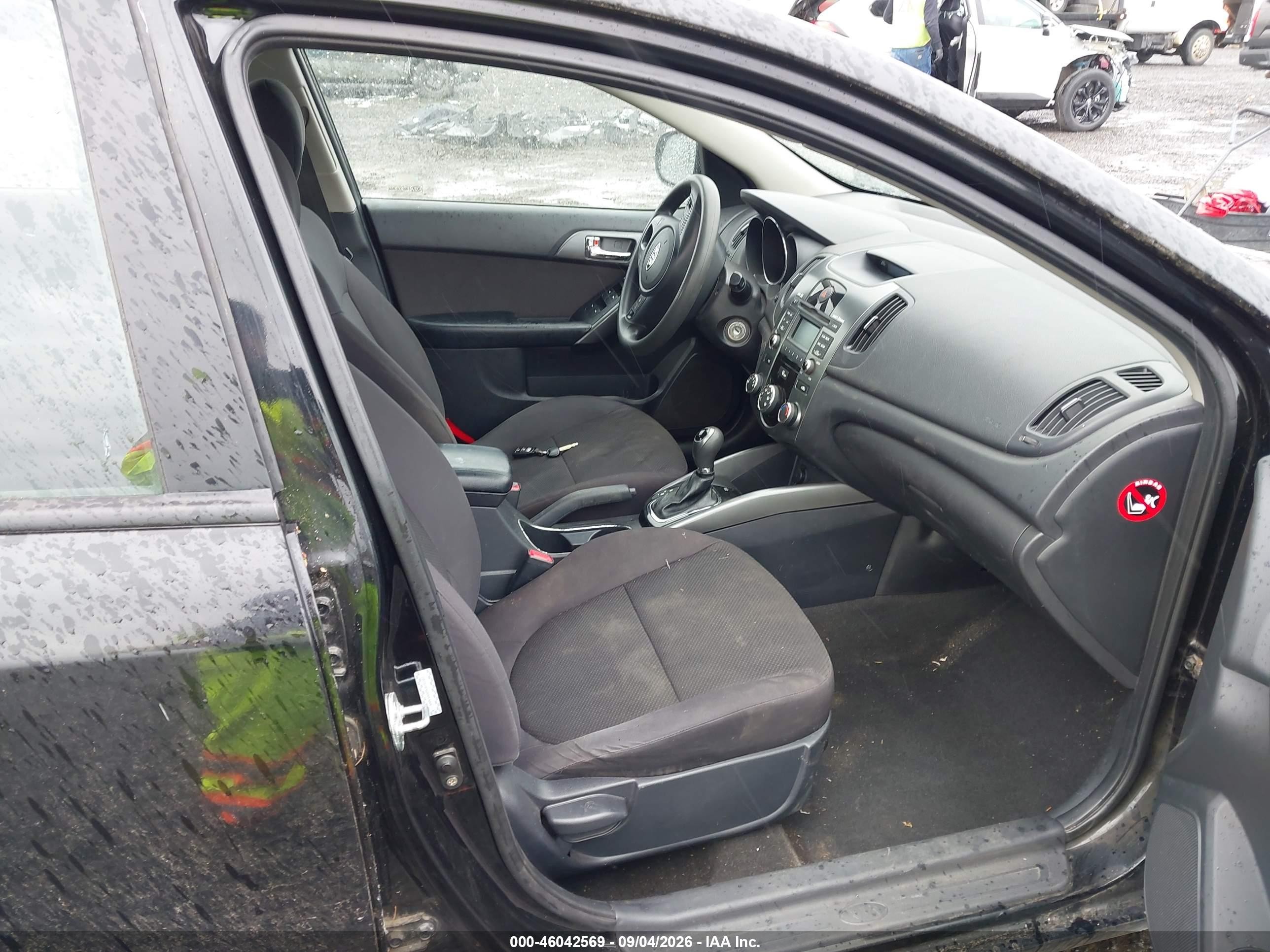 2013 Kia Forte Ex Black vin: KNAFU4A29D5741307