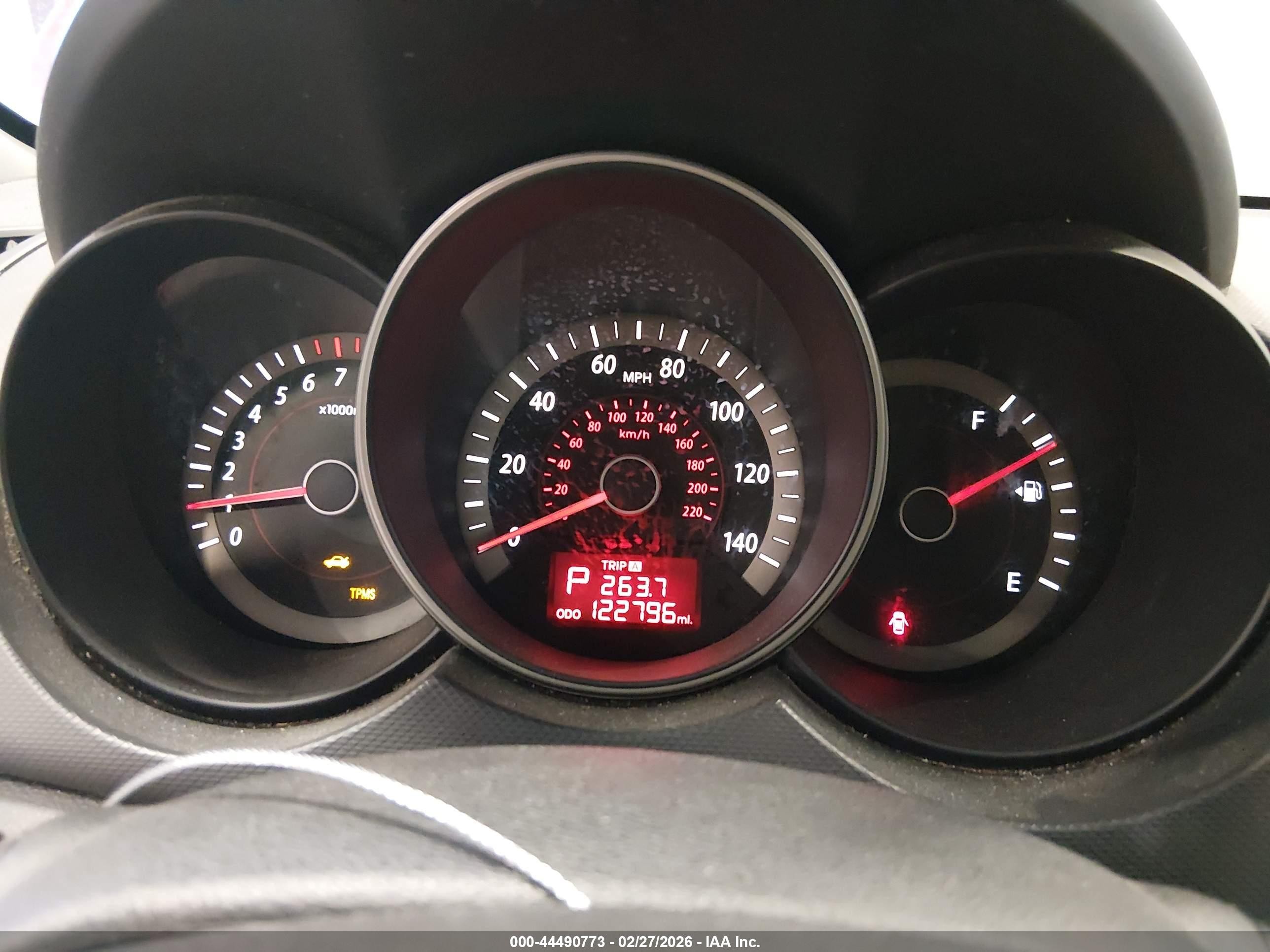 2010 Kia Forte Ex Red vin: KNAFU4A2XA5055546