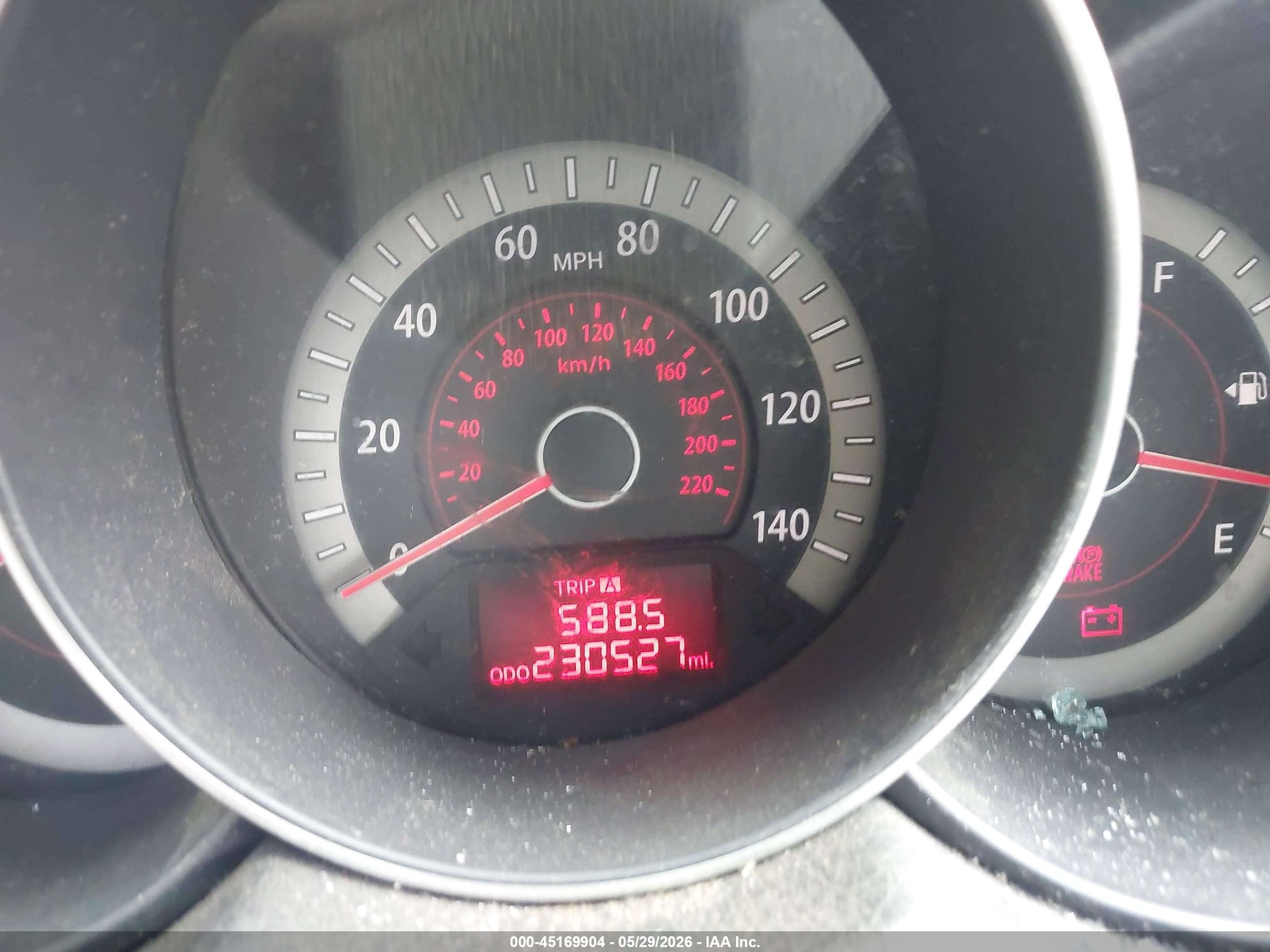 2010 Kia Forte Ex Black vin: KNAFU4A2XA5829469