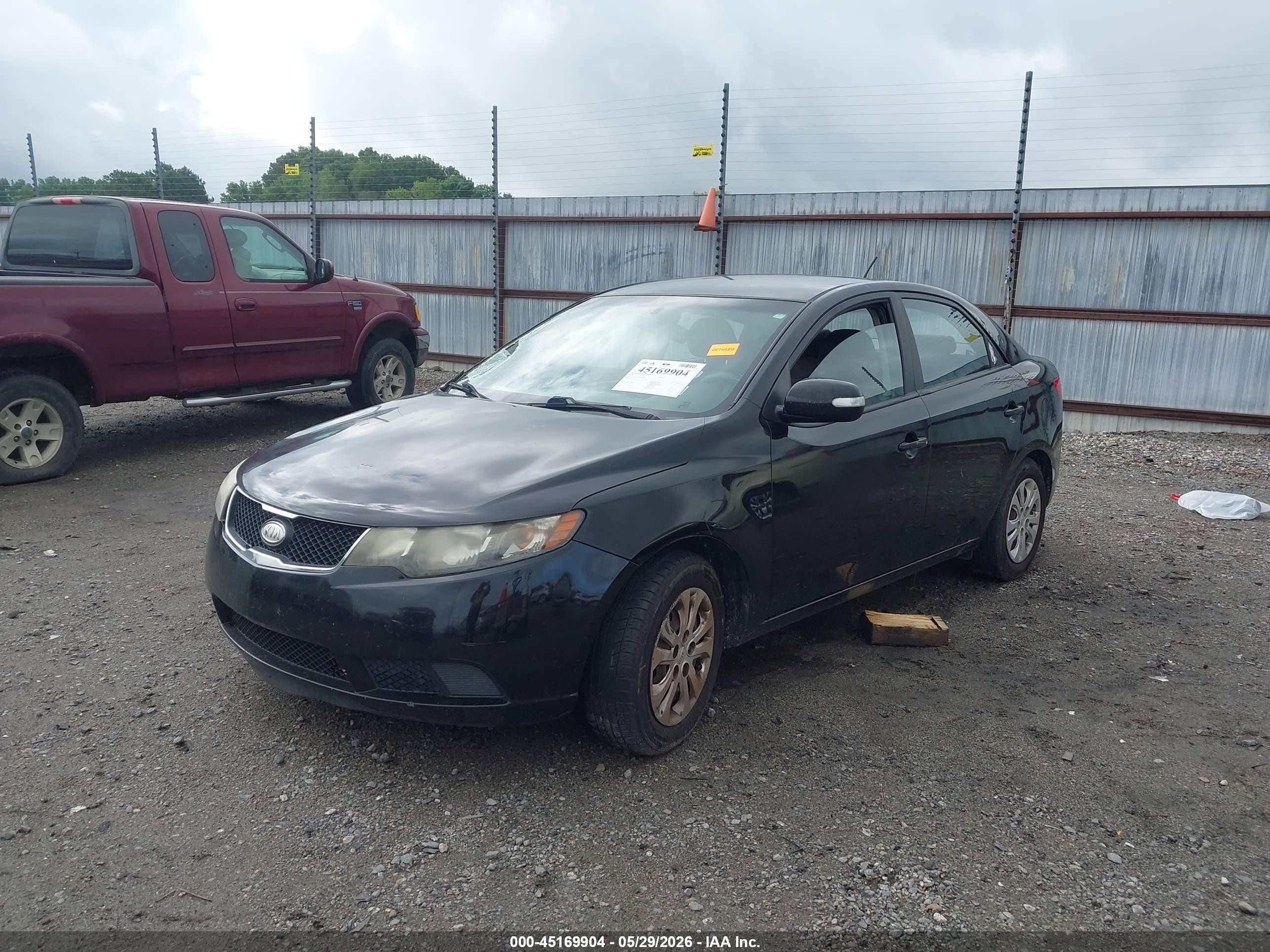 2010 Kia Forte Ex Black vin: KNAFU4A2XA5829469