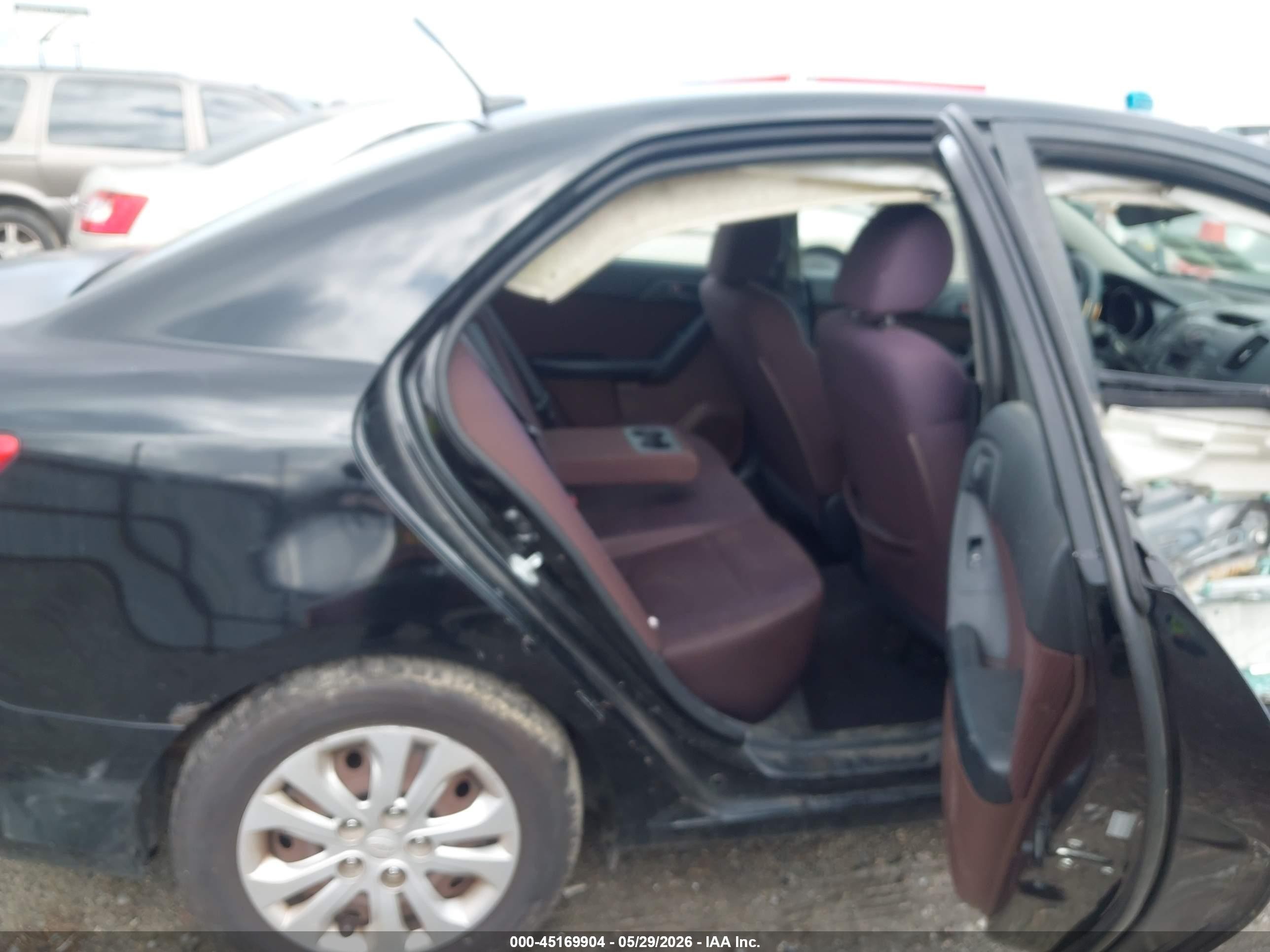 2010 Kia Forte Ex Black vin: KNAFU4A2XA5829469