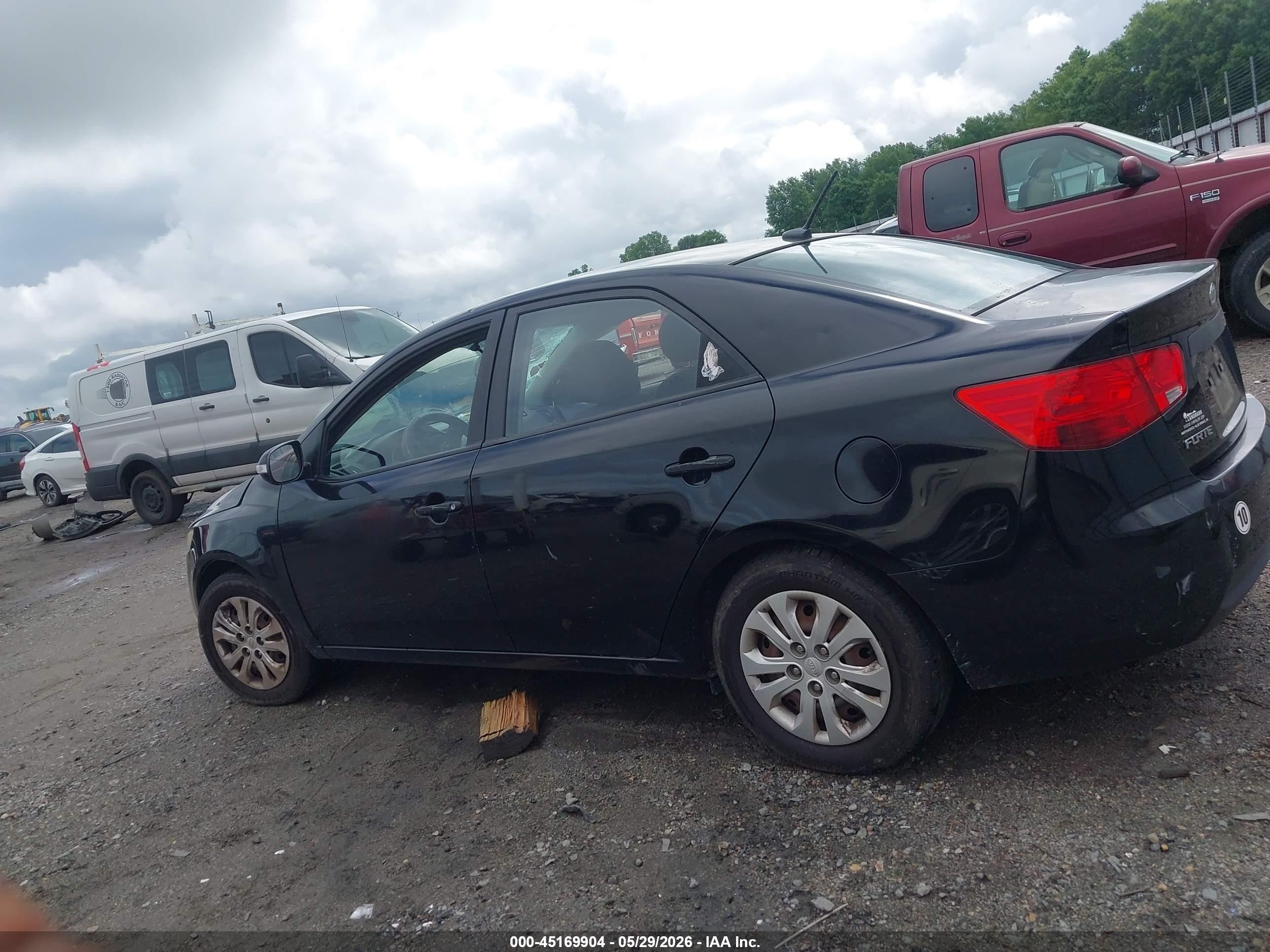 2010 Kia Forte Ex Black vin: KNAFU4A2XA5829469