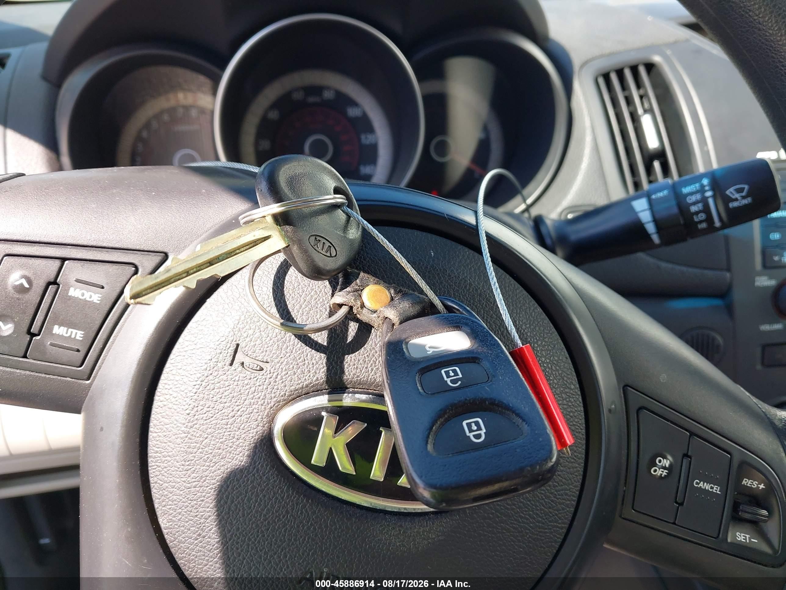2010 Kia Forte Ex Gray vin: KNAFU4A2XA5860169