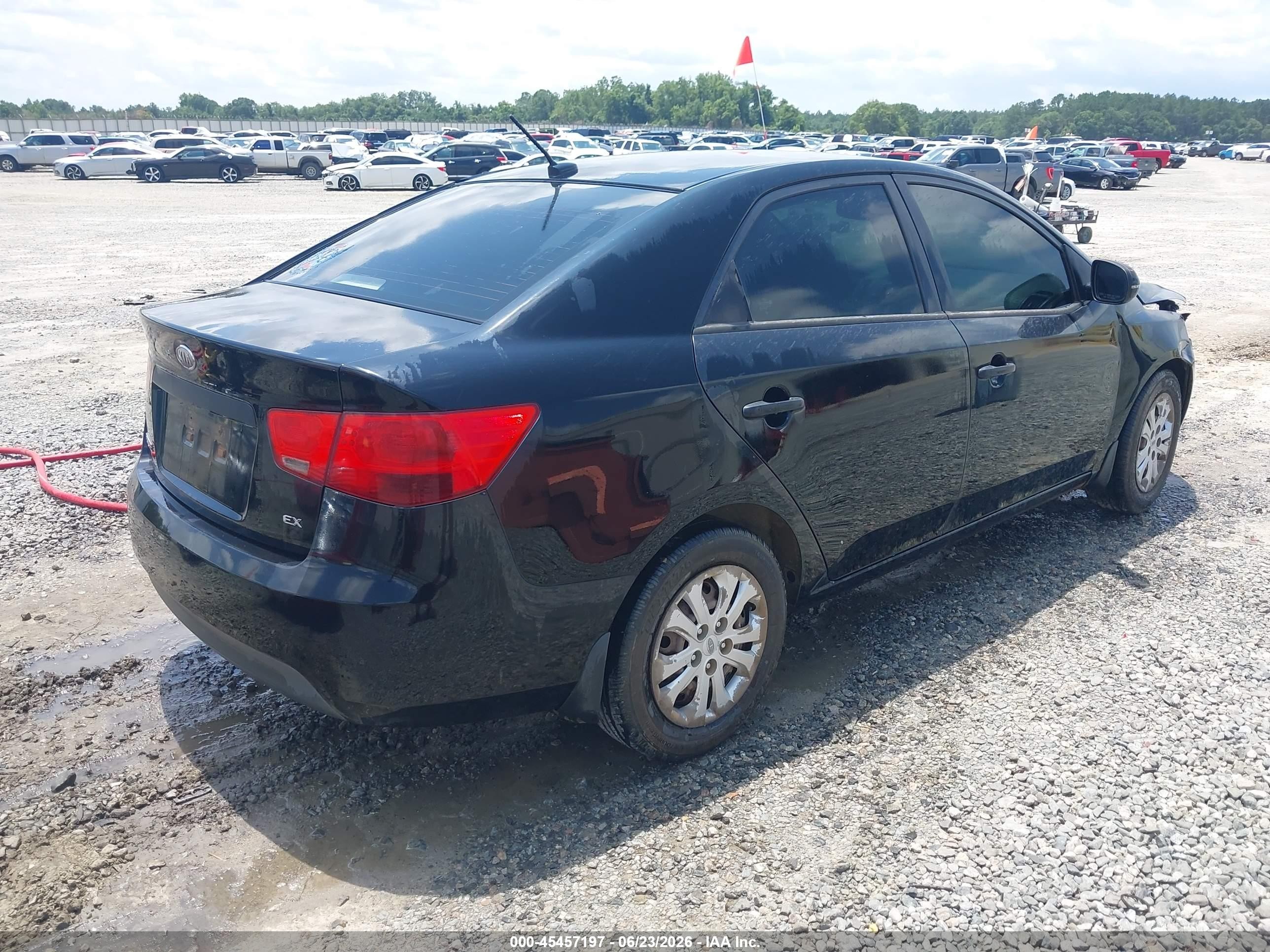 2011 Kia Forte Ex Black vin: KNAFU4A2XB5322329