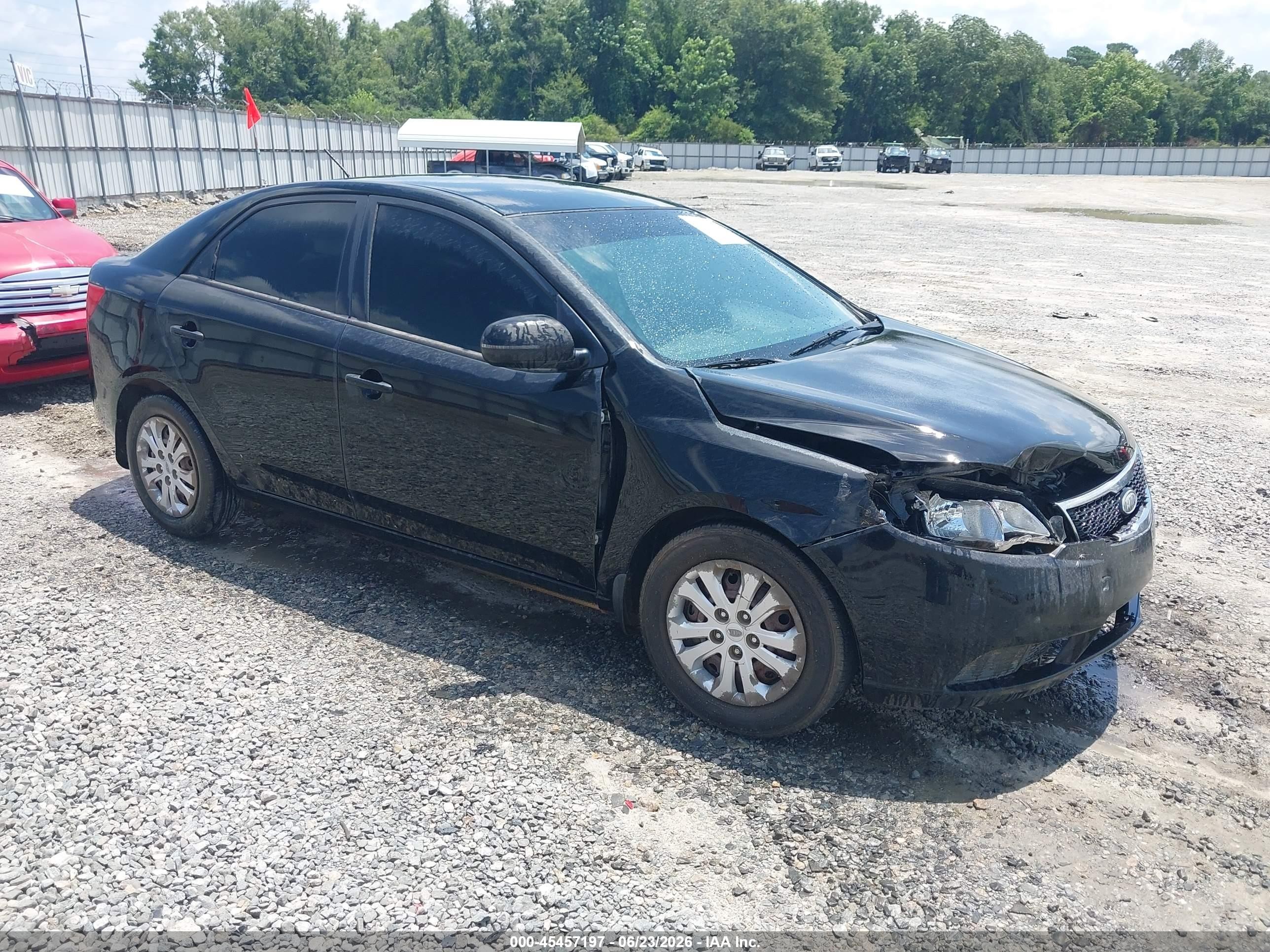 2011 Kia Forte Ex Black vin: KNAFU4A2XB5322329