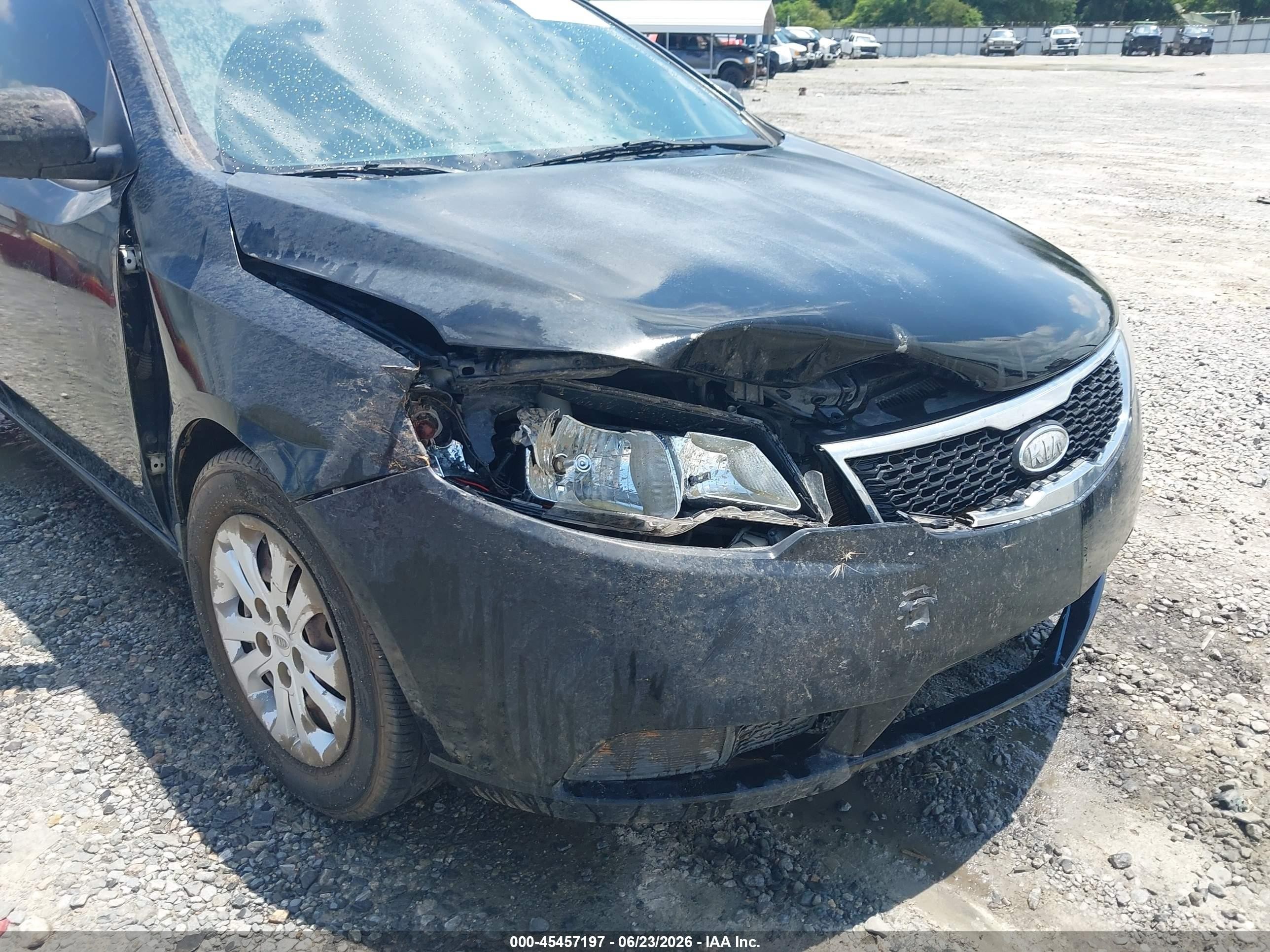 2011 Kia Forte Ex Black vin: KNAFU4A2XB5322329