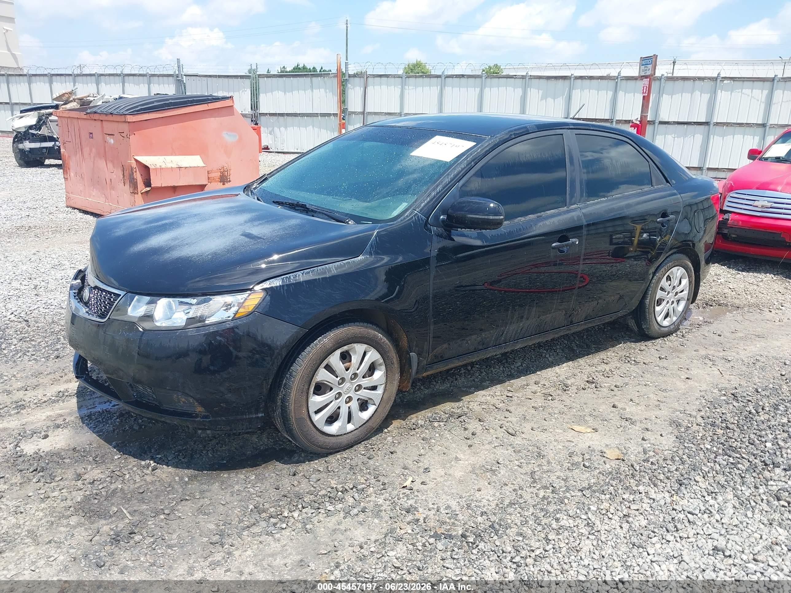 2011 Kia Forte Ex Black vin: KNAFU4A2XB5322329