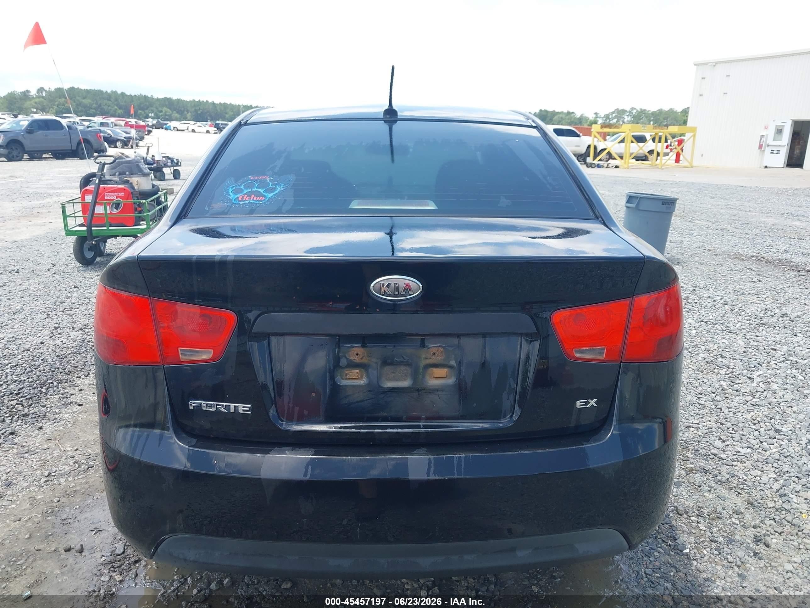 2011 Kia Forte Ex Black vin: KNAFU4A2XB5322329