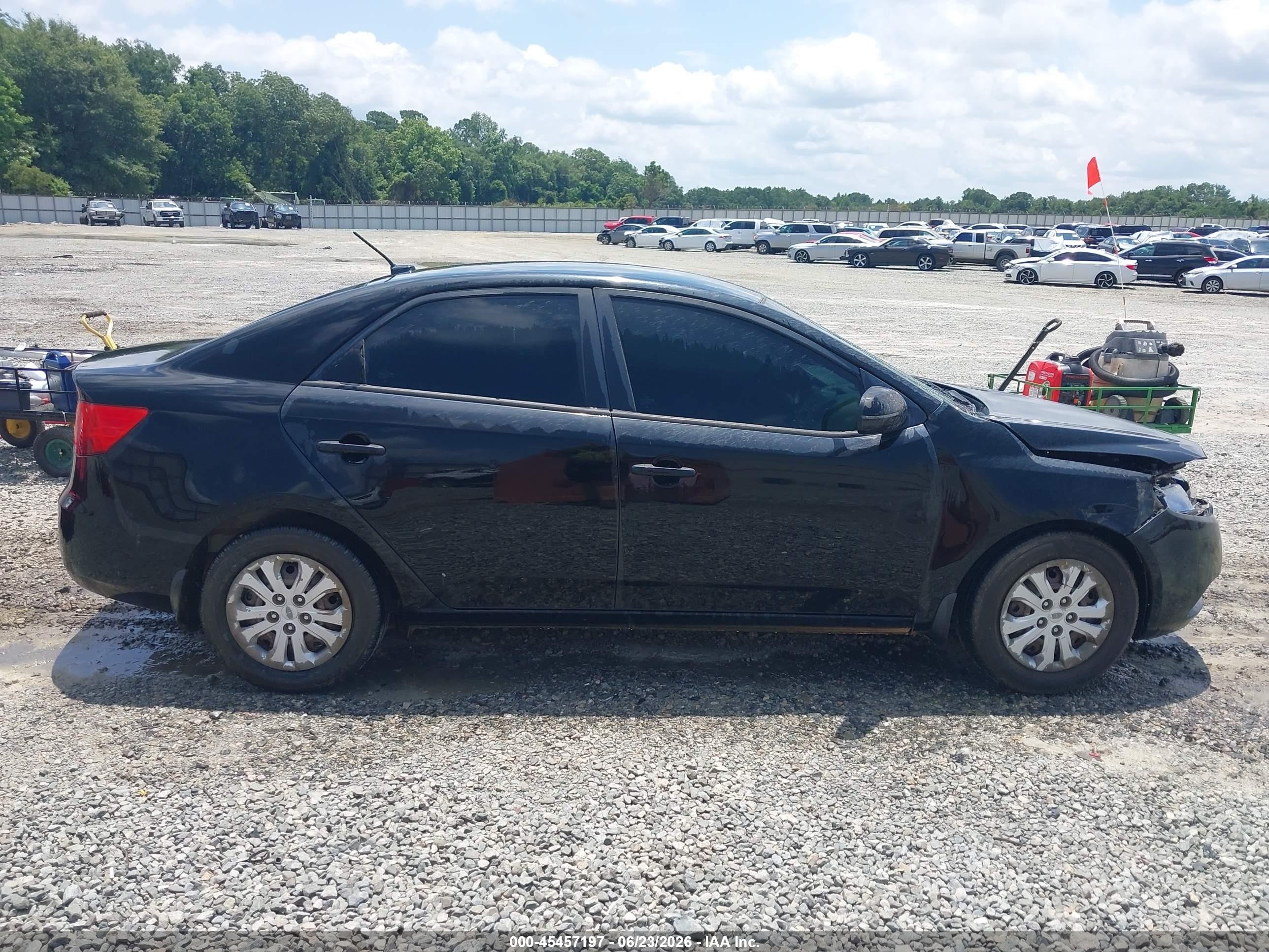 2011 Kia Forte Ex Black vin: KNAFU4A2XB5322329