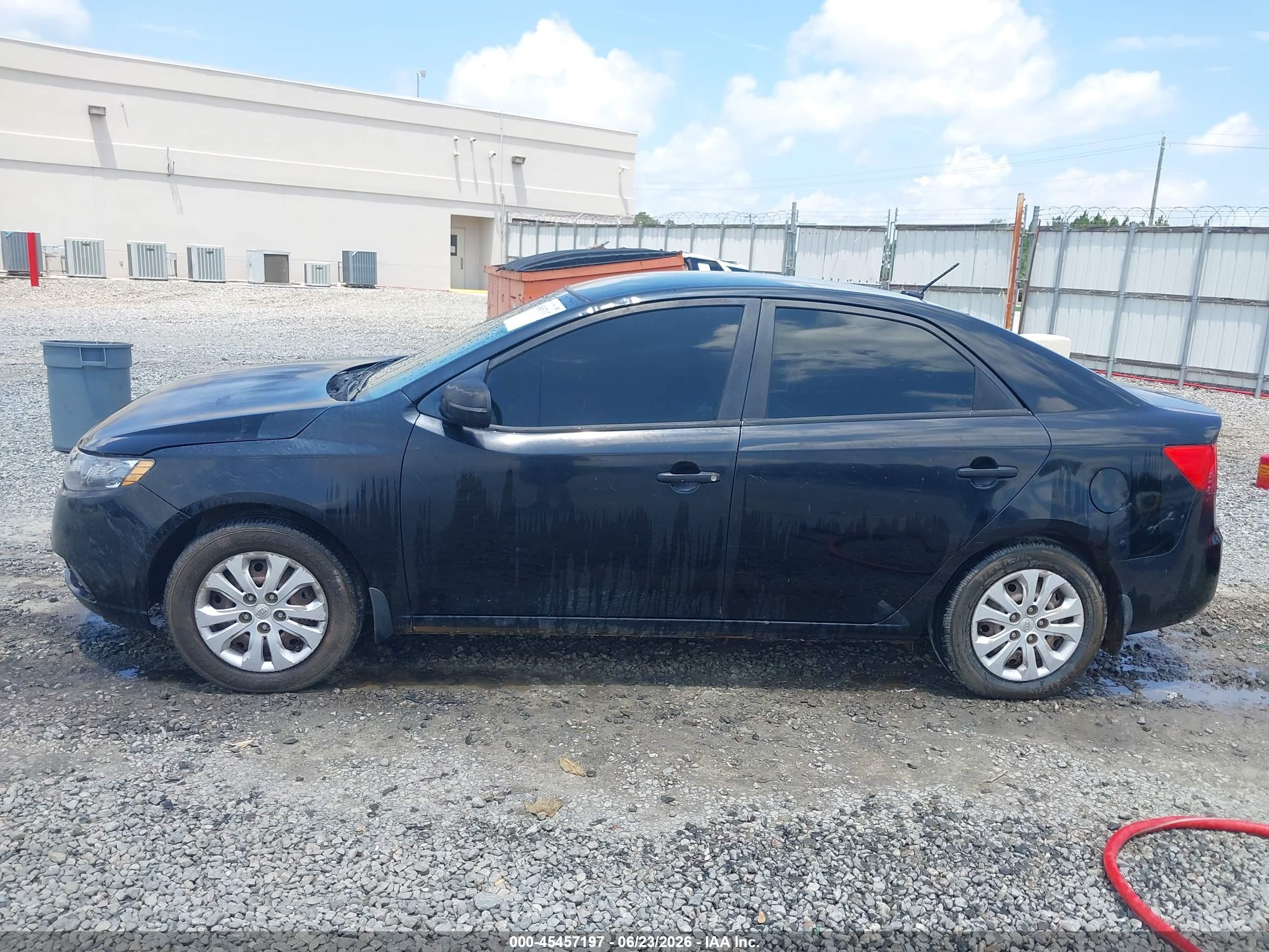 2011 Kia Forte Ex Black vin: KNAFU4A2XB5322329