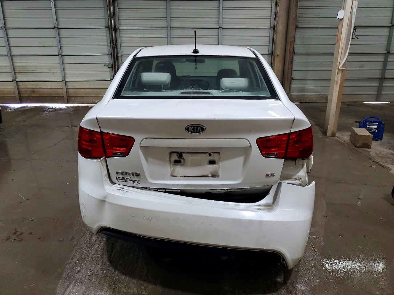 2011 Kia Forte Ex White vin: KNAFU4A2XB5424746