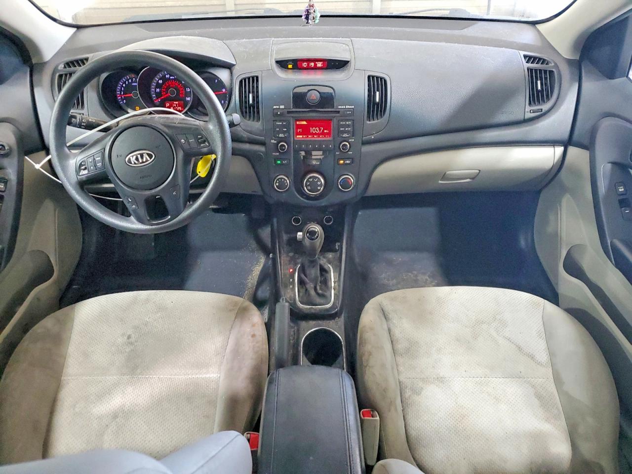 2011 Kia Forte Ex White vin: KNAFU4A2XB5424746
