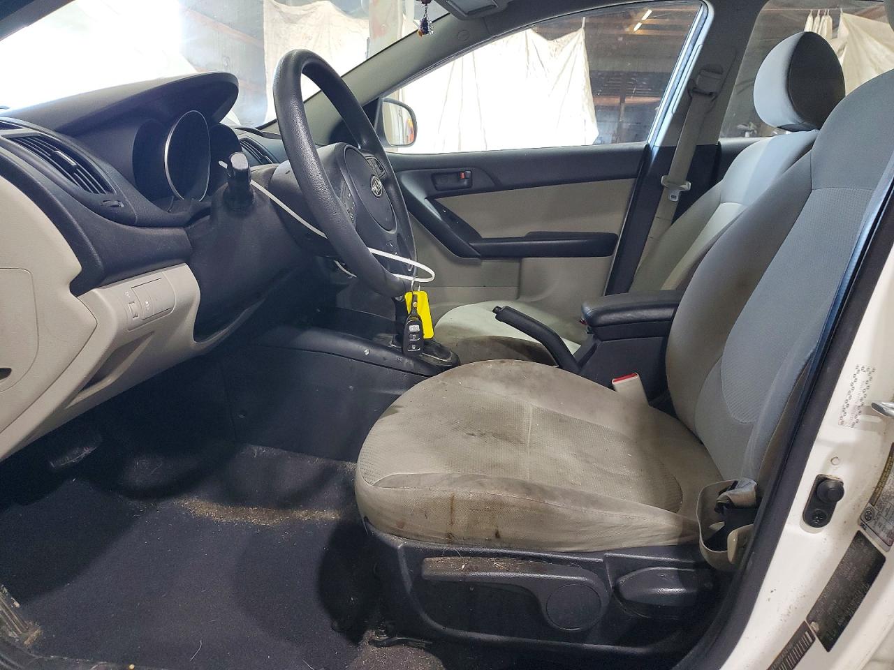 2011 Kia Forte Ex White vin: KNAFU4A2XB5424746