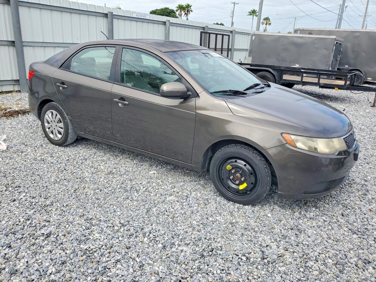 2011 Kia Forte Ex Green vin: KNAFU4A2XB5436461