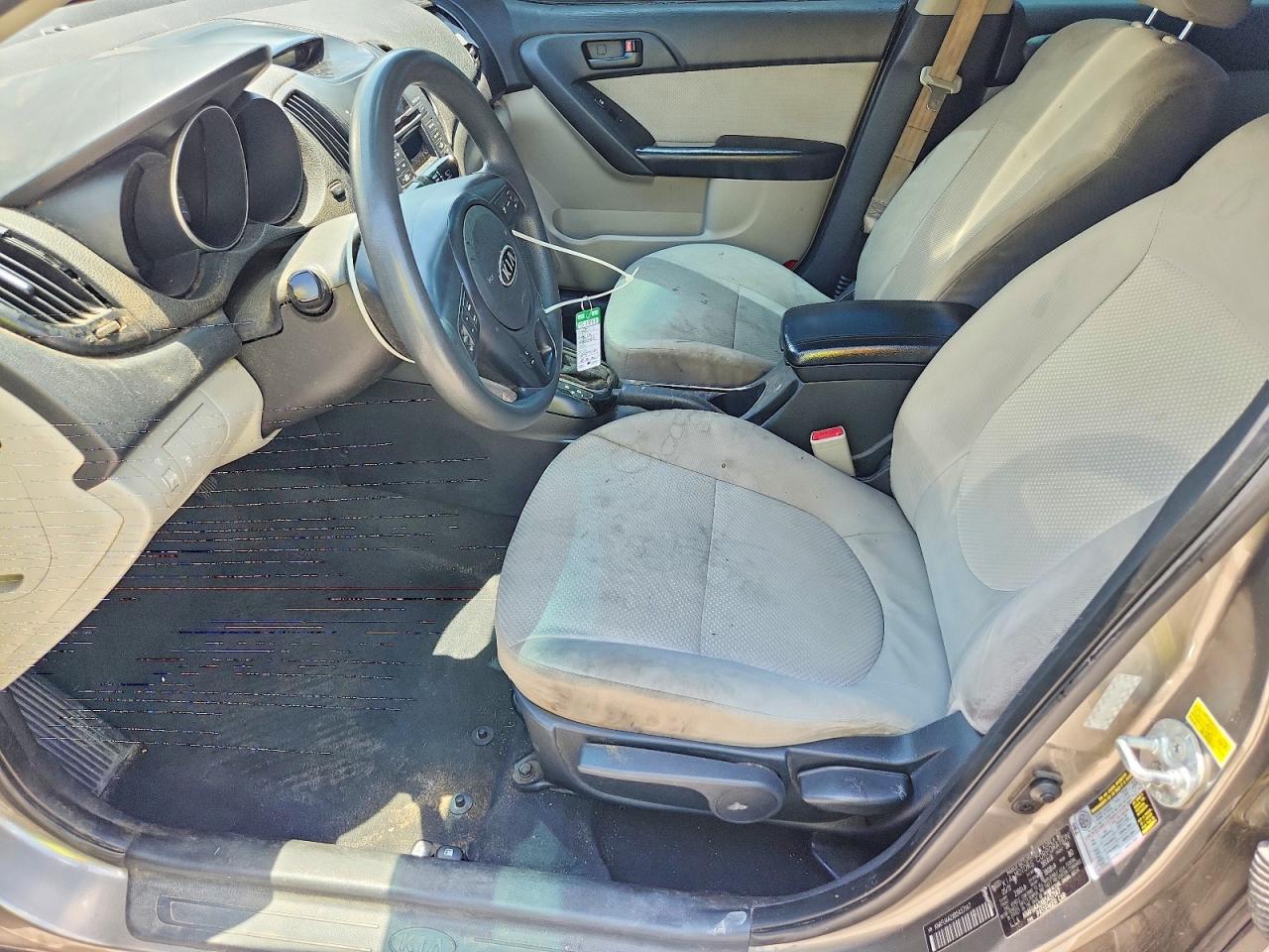 2011 Kia Forte Ex Gray vin: KNAFU4A2XB5457147