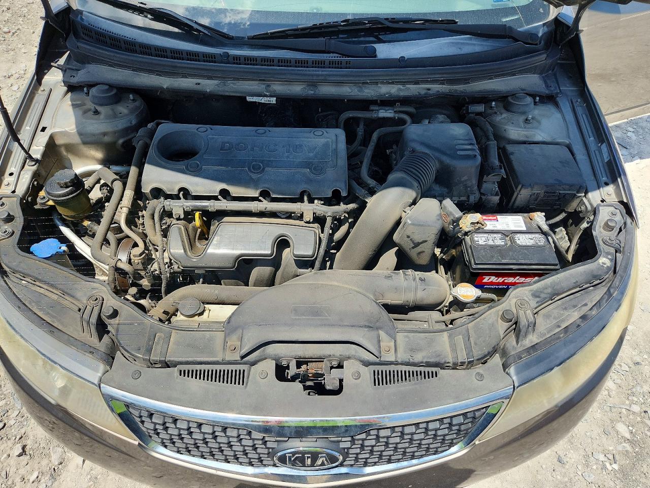 2011 Kia Forte Ex Gray vin: KNAFU4A2XB5457147