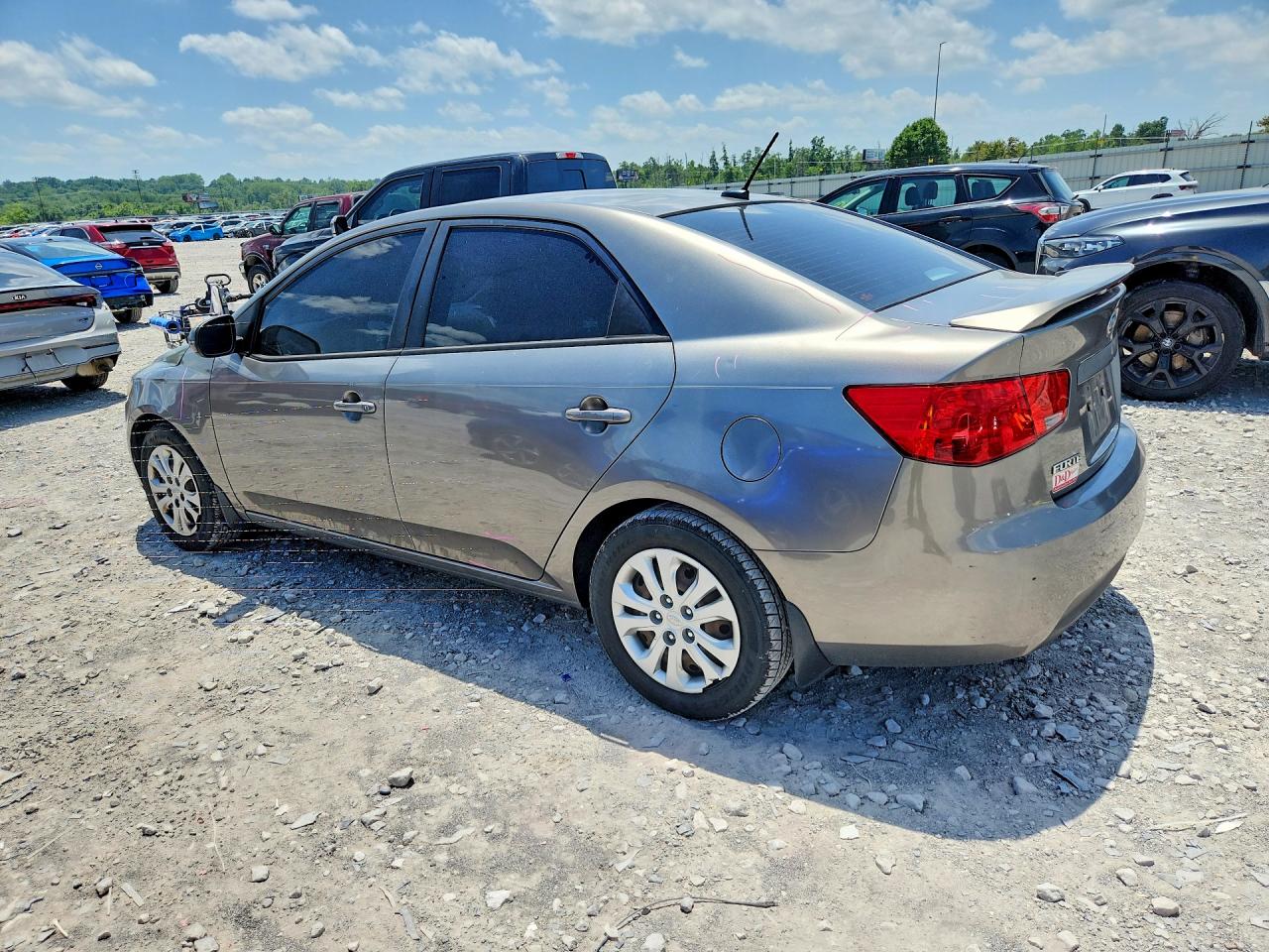2011 Kia Forte Ex Gray vin: KNAFU4A2XB5457147