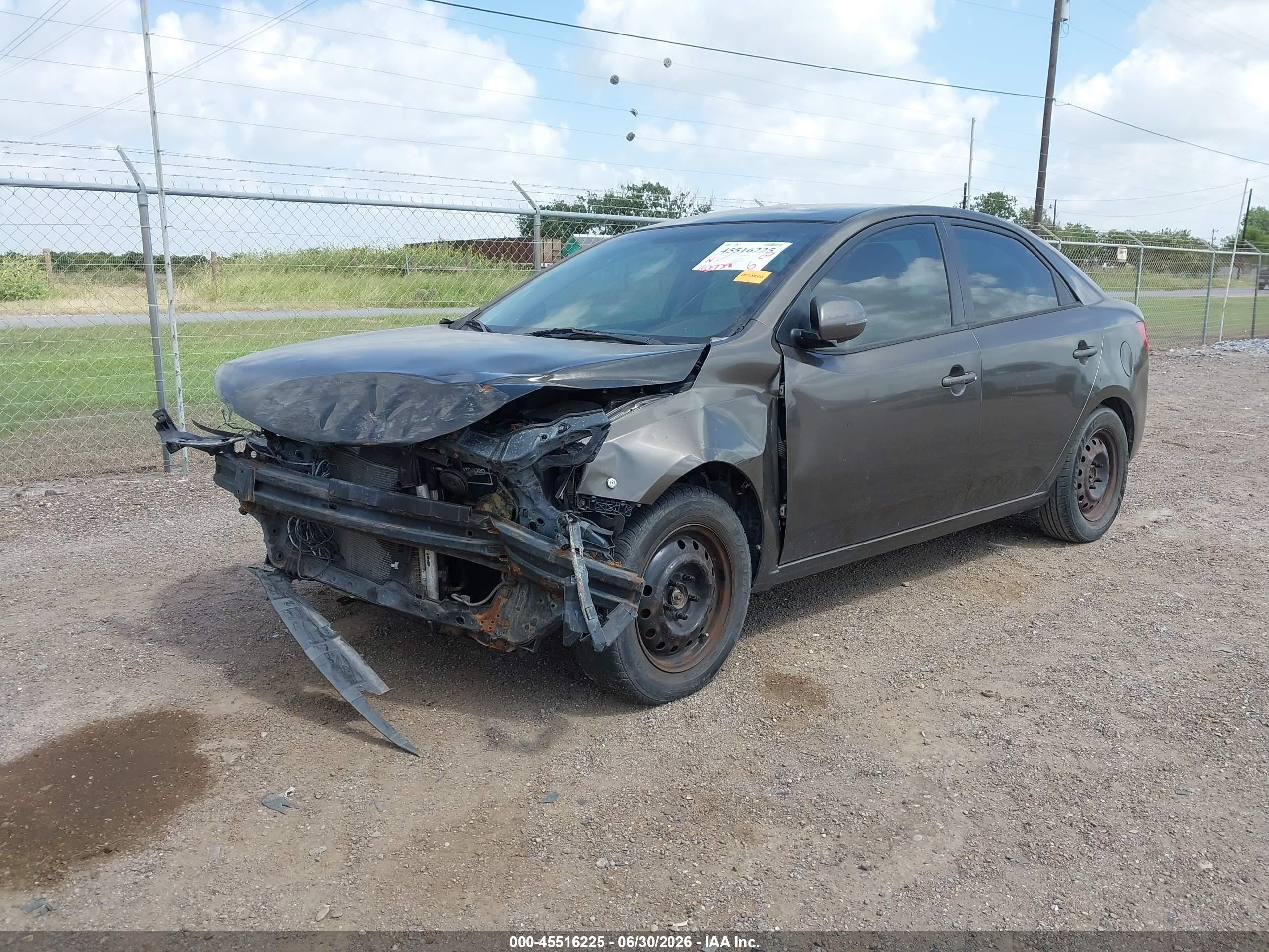 2012 Kia Forte Ex Dark Brown vin: KNAFU4A2XC5475567