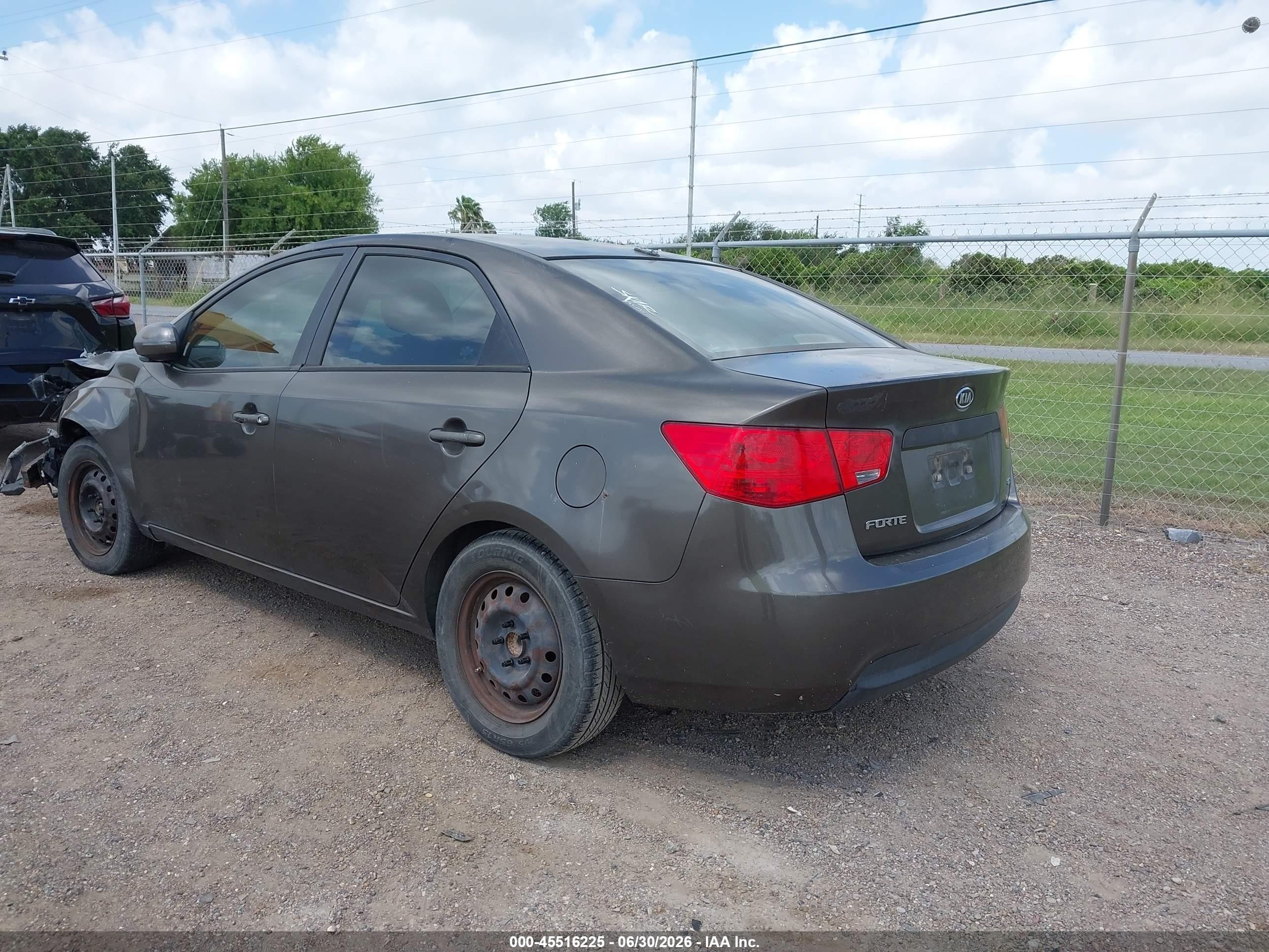 2012 Kia Forte Ex Dark Brown vin: KNAFU4A2XC5475567