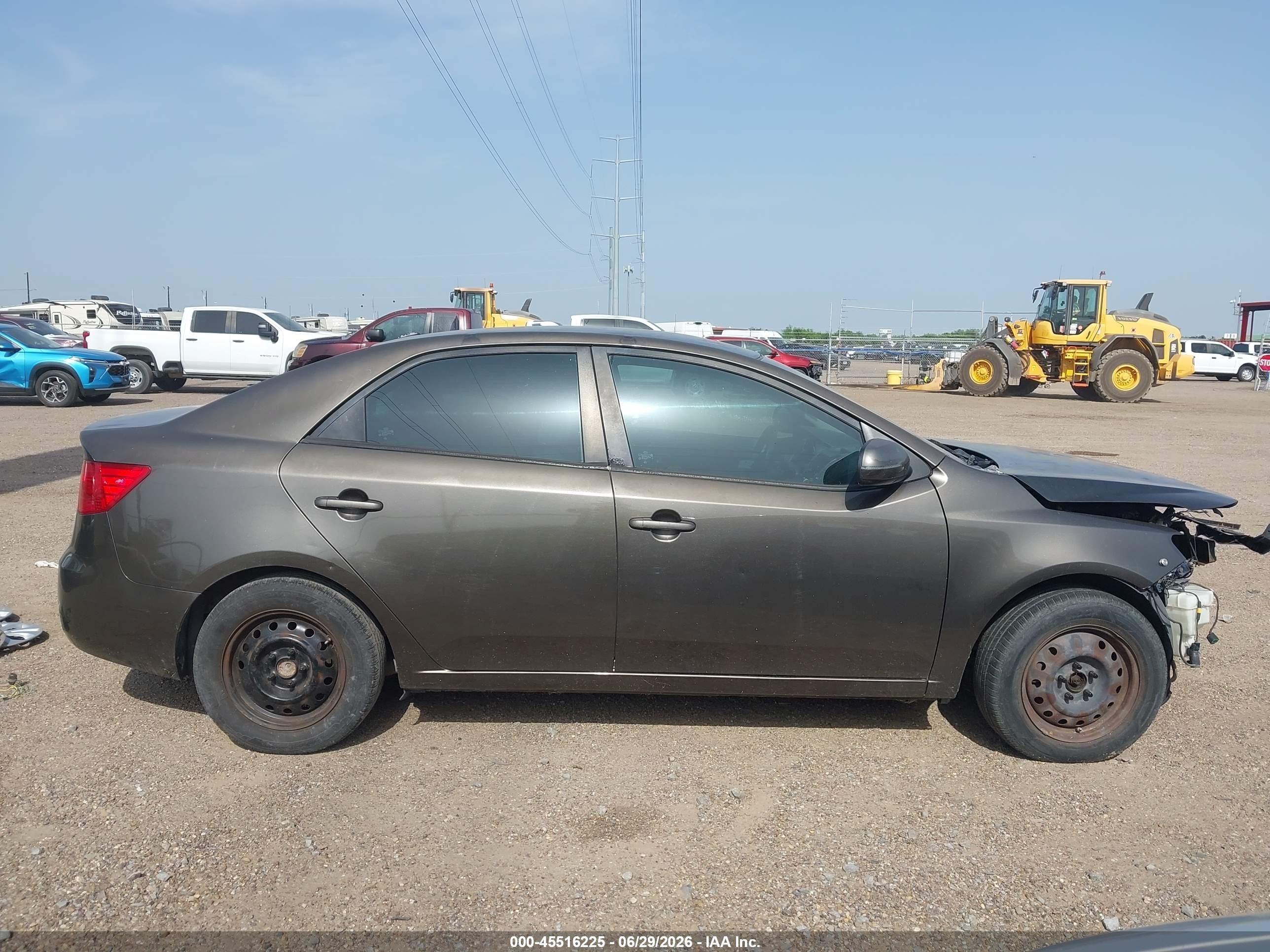 2012 Kia Forte Ex Dark Brown vin: KNAFU4A2XC5475567