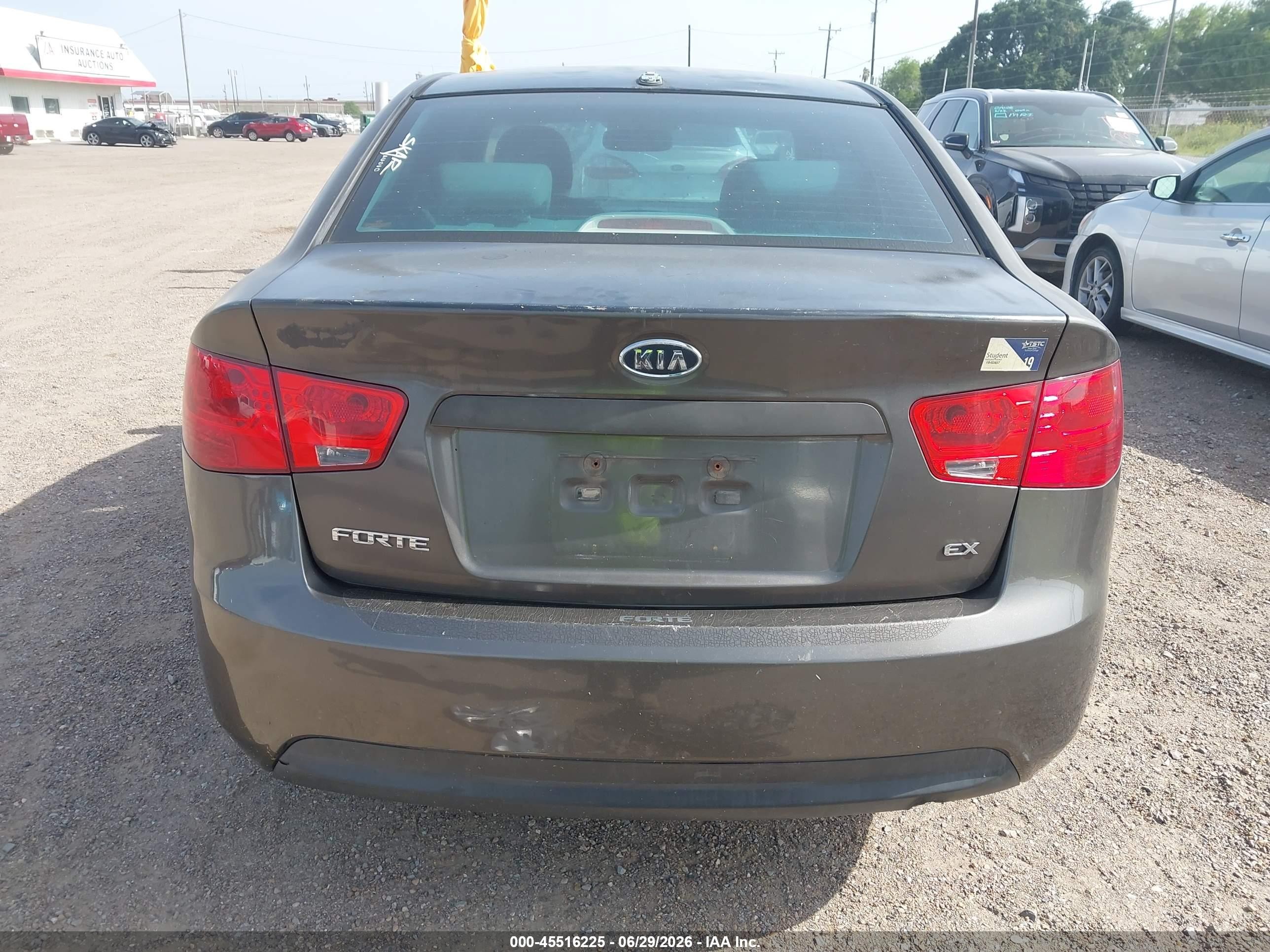 2012 Kia Forte Ex Dark Brown vin: KNAFU4A2XC5475567