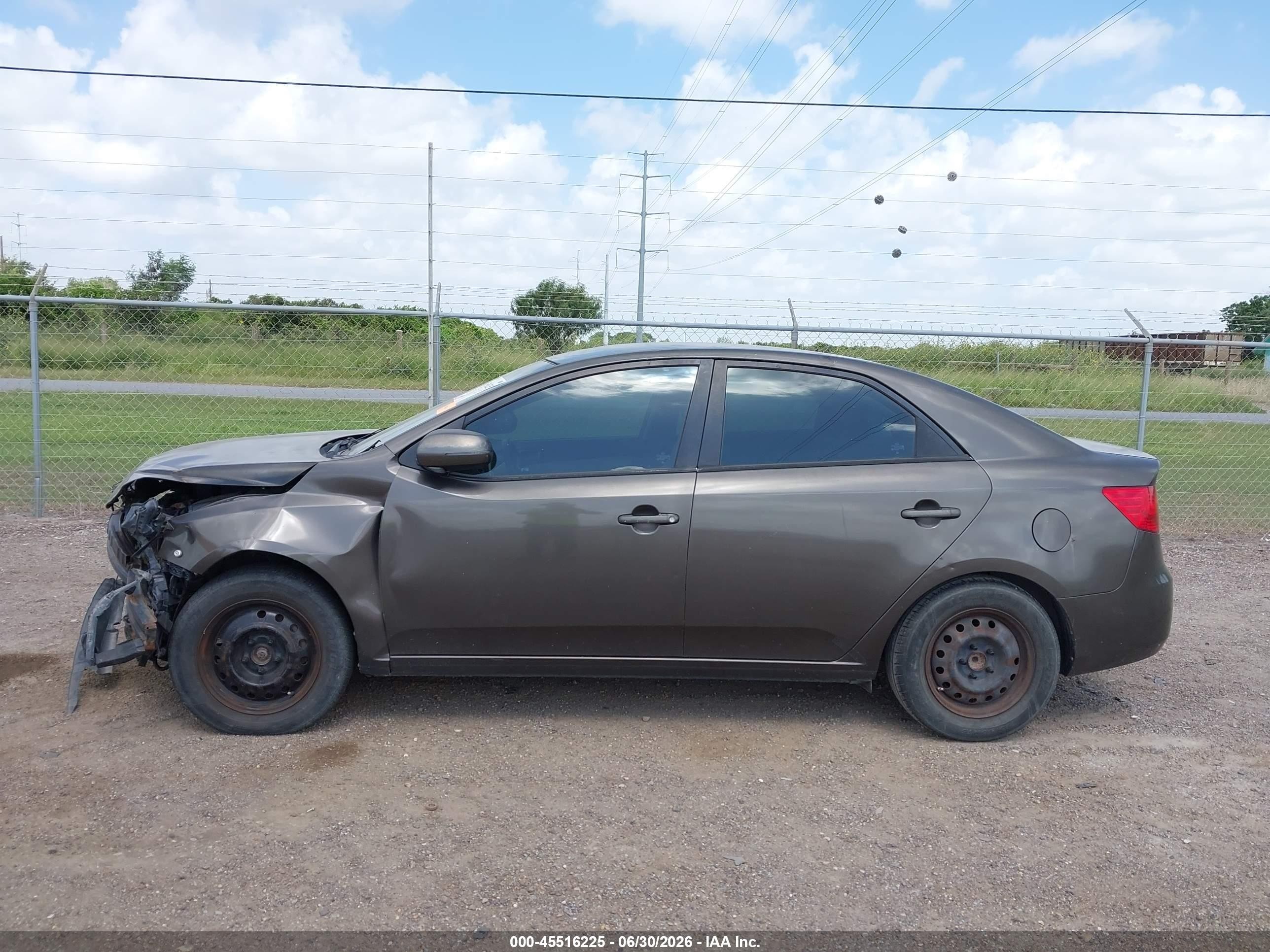 2012 Kia Forte Ex Dark Brown vin: KNAFU4A2XC5475567