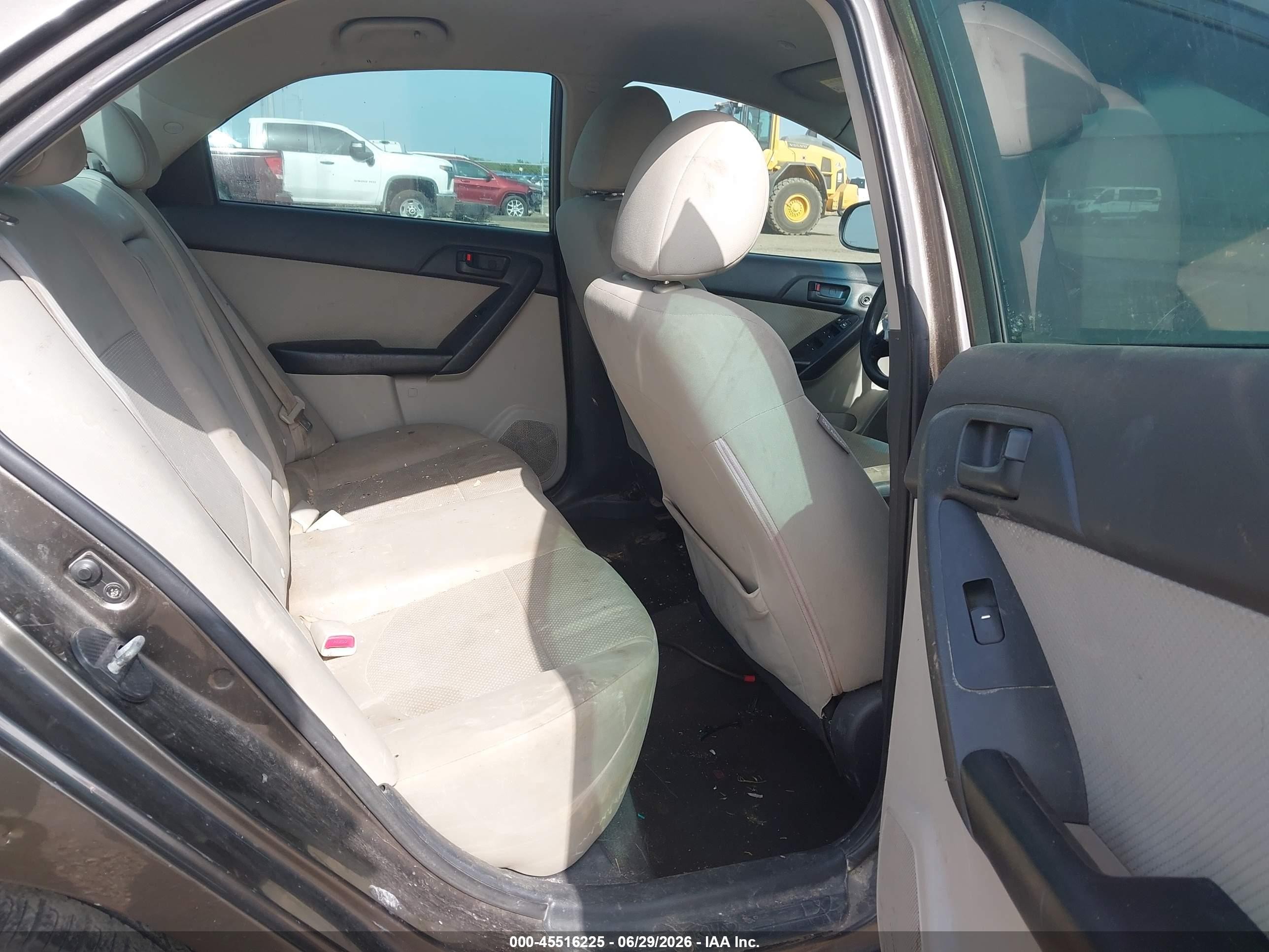 2012 Kia Forte Ex Dark Brown vin: KNAFU4A2XC5475567