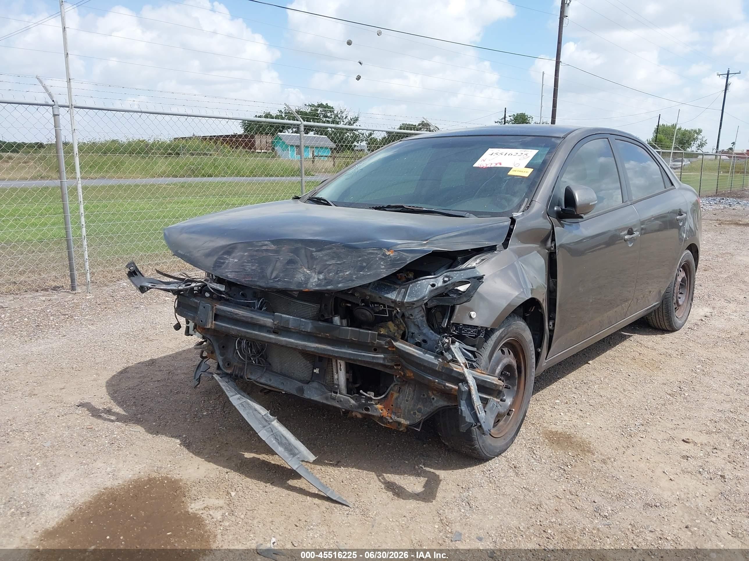 2012 Kia Forte Ex Dark Brown vin: KNAFU4A2XC5475567