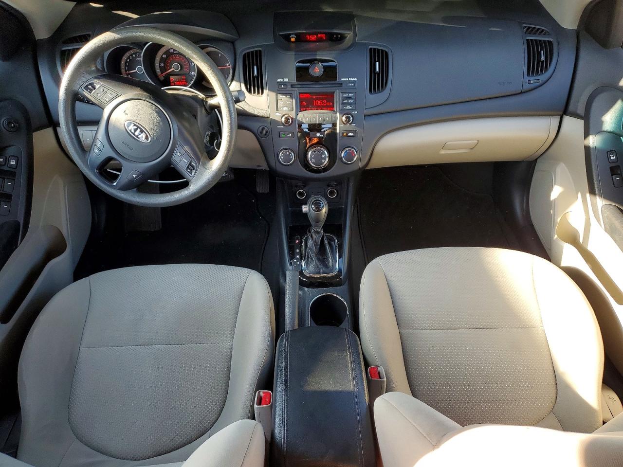 2012 Kia Forte Ex White vin: KNAFU4A2XC5502427