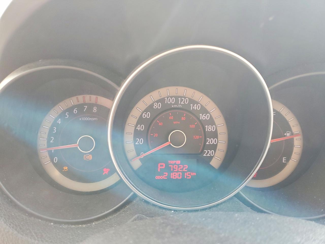 2012 Kia Forte Ex Red vin: KNAFU4A2XC5529644