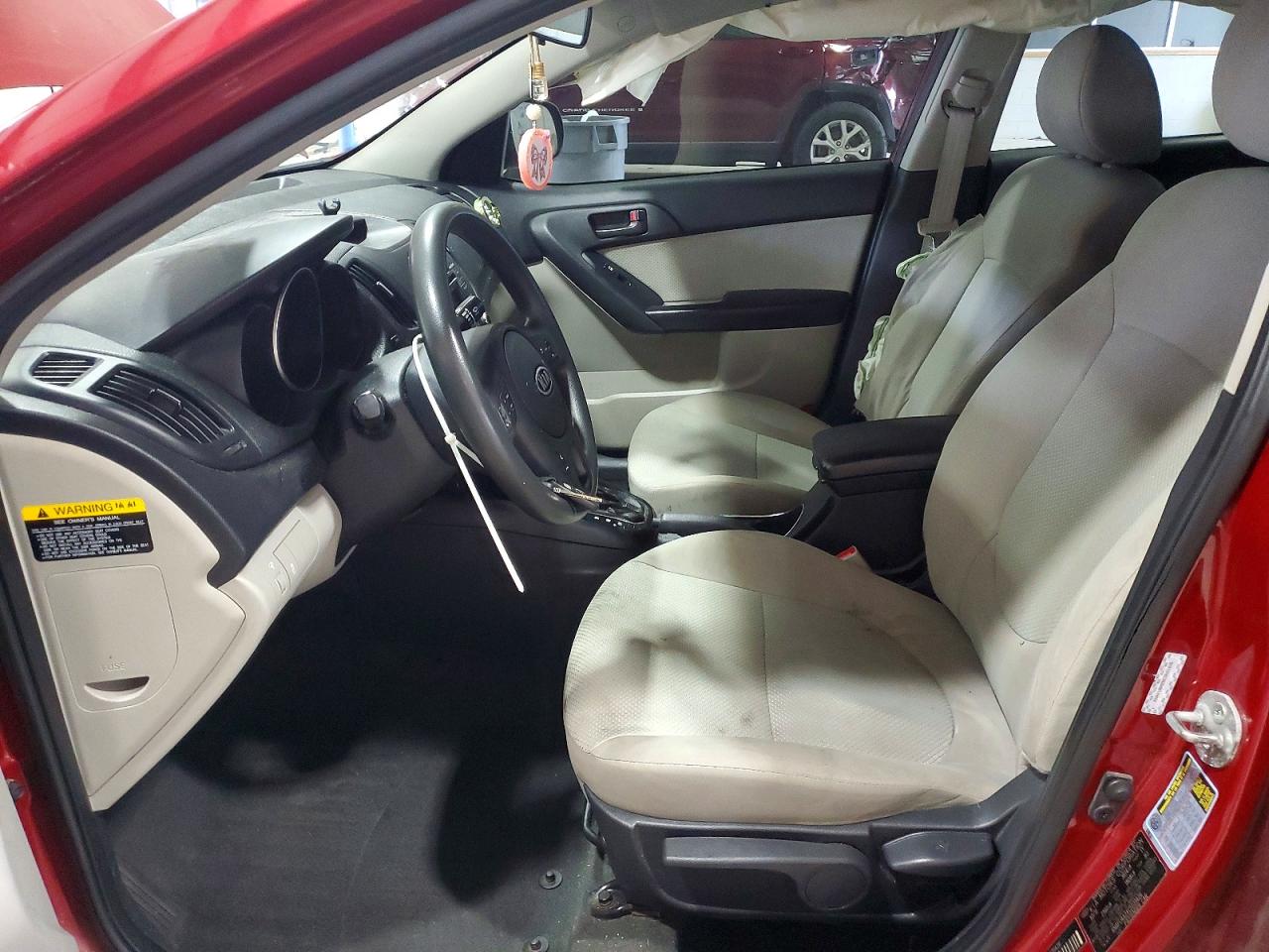 2012 Kia Forte Ex Red vin: KNAFU4A2XC5531426