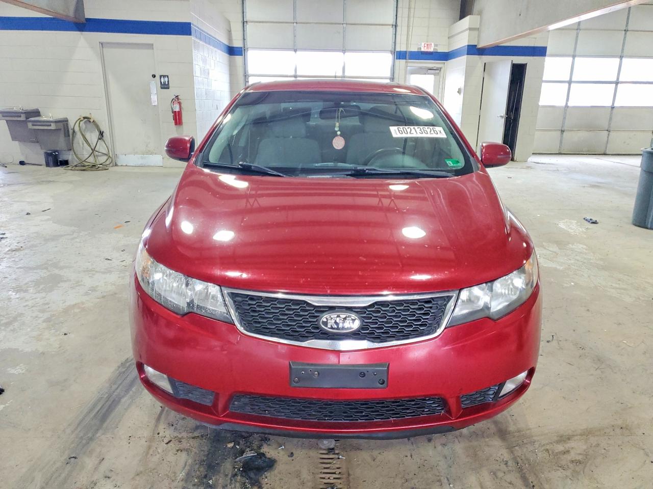 2012 Kia Forte Ex Red vin: KNAFU4A2XC5531426