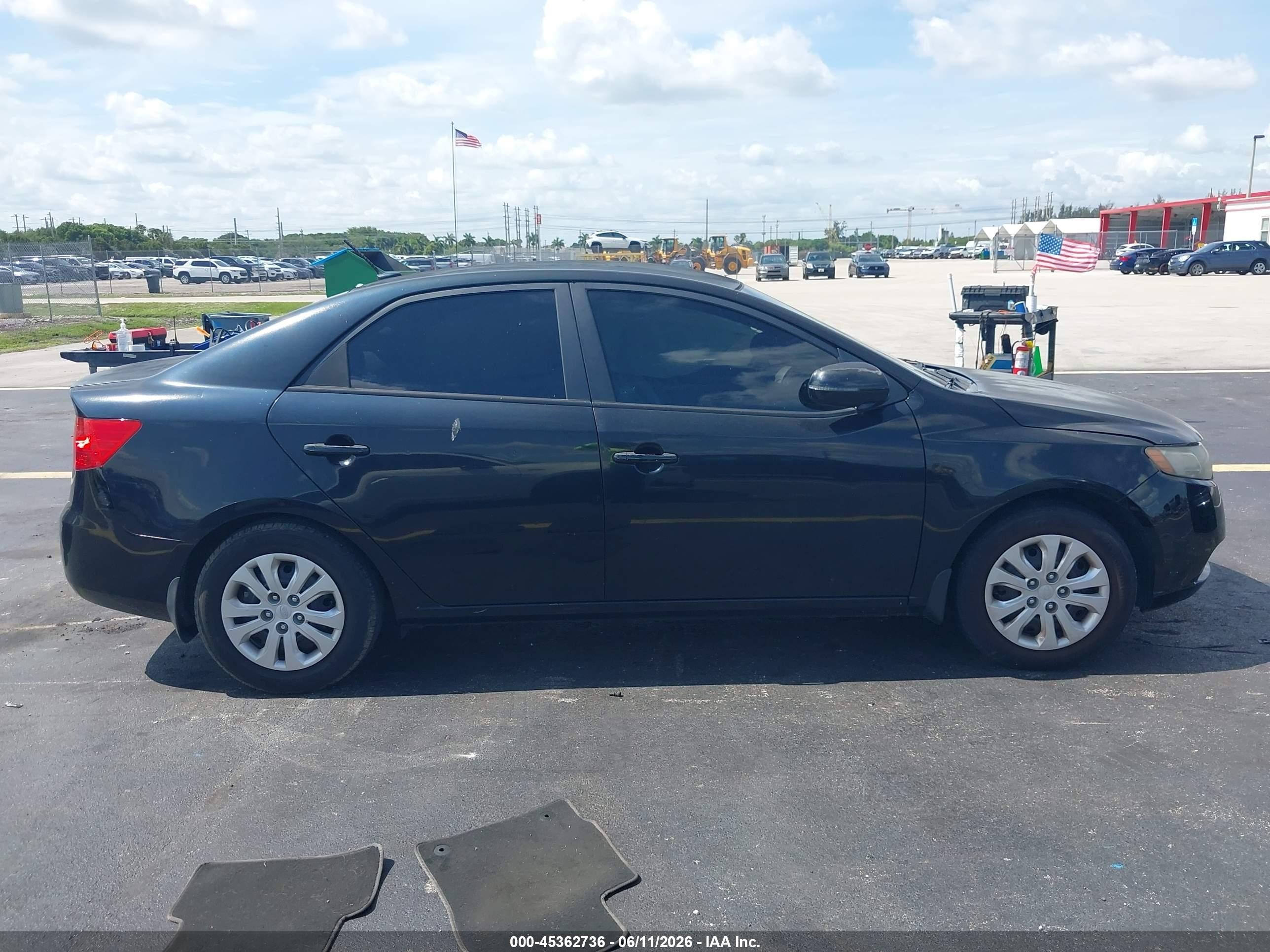 2012 Kia Forte Ex Black vin: KNAFU4A2XC5552129