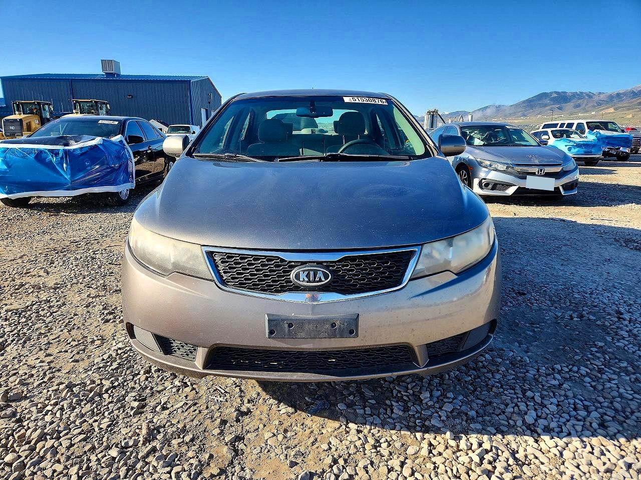 2012 Kia Forte Ex Gray vin: KNAFU4A2XC5562353
