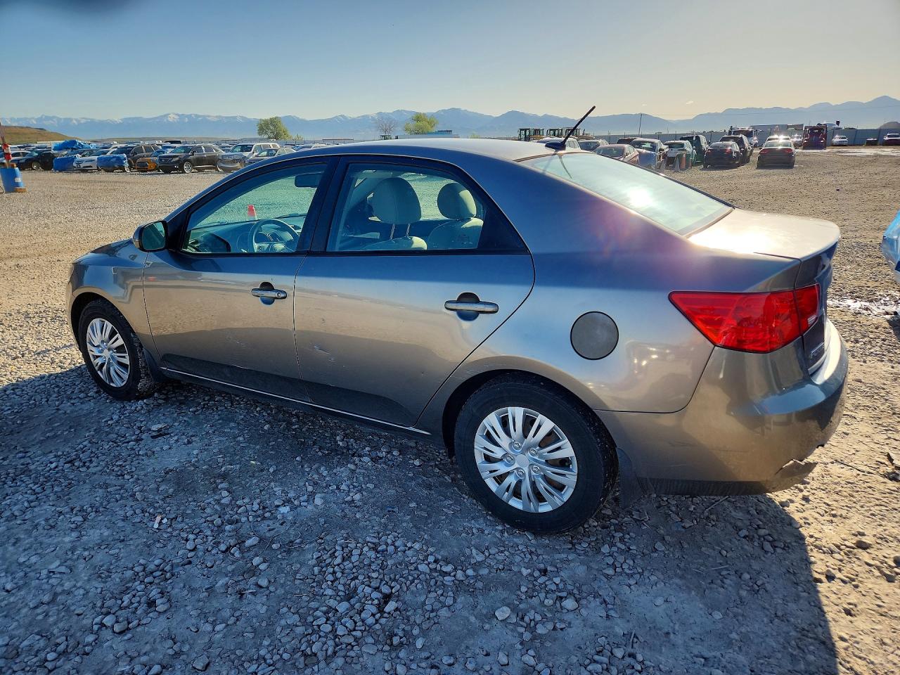 2012 Kia Forte Ex Gray vin: KNAFU4A2XC5562353