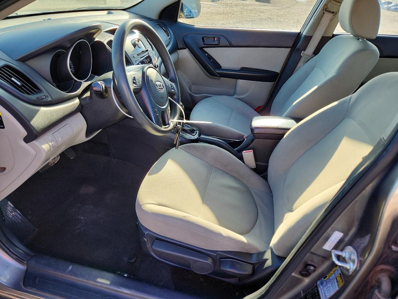 2012 Kia Forte Ex Gray vin: KNAFU4A2XC5562353