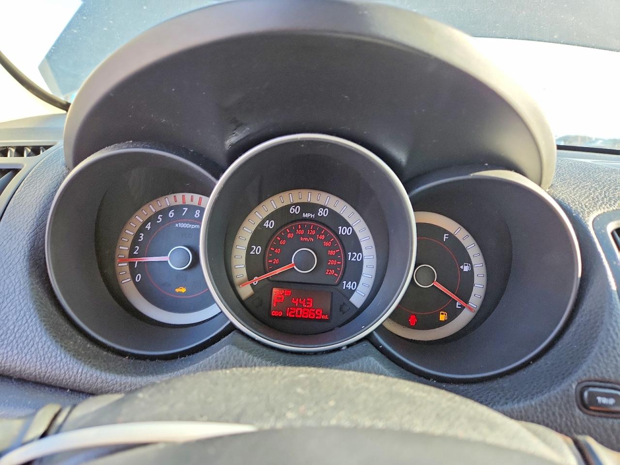 2012 Kia Forte Ex Gray vin: KNAFU4A2XC5562353