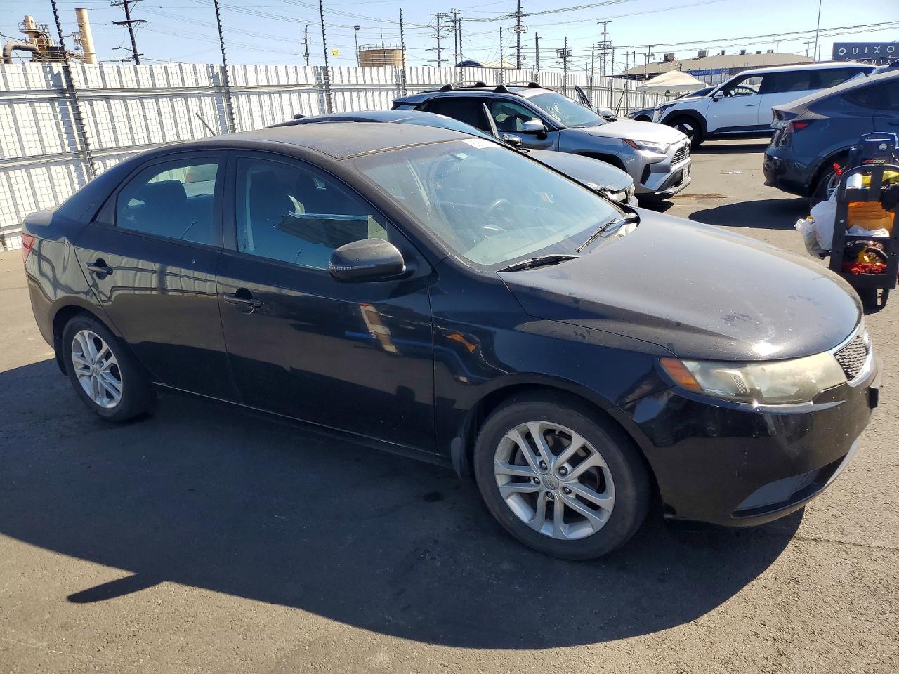 2012 Kia Forte Ex Black vin: KNAFU4A2XC5615875