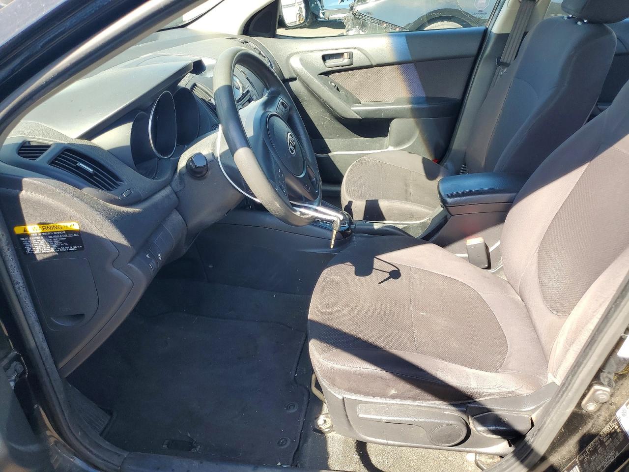 2012 Kia Forte Ex Black vin: KNAFU4A2XC5615875