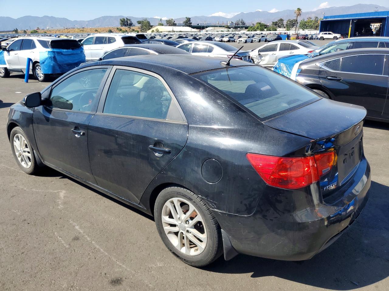 2012 Kia Forte Ex Black vin: KNAFU4A2XC5615875