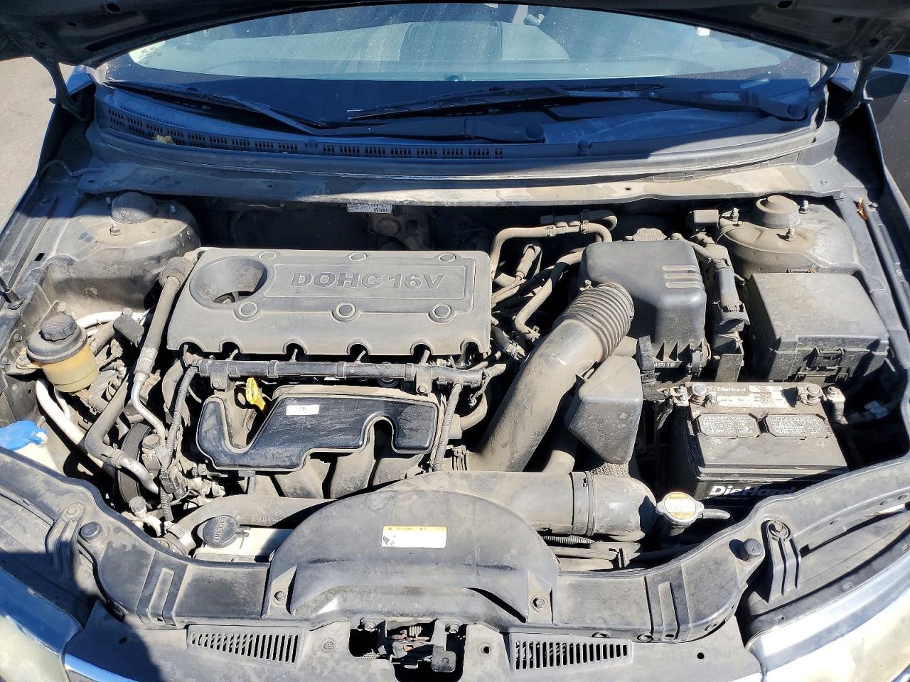 2012 Kia Forte Ex Black vin: KNAFU4A2XC5615875