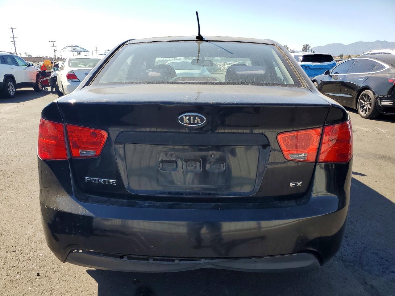 2012 Kia Forte Ex Black vin: KNAFU4A2XC5615875
