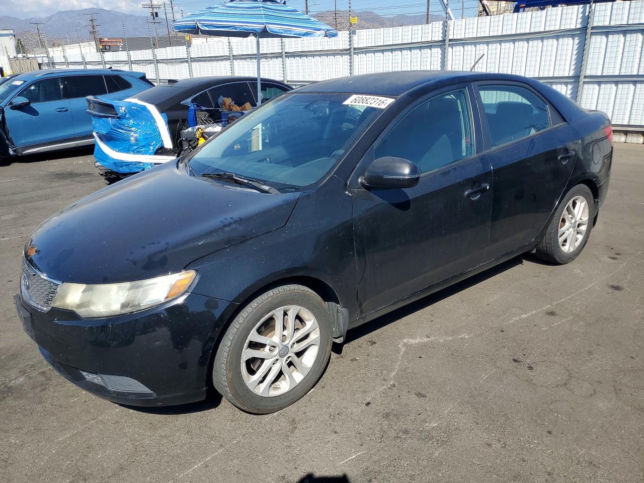2012 Kia Forte Ex Black vin: KNAFU4A2XC5615875