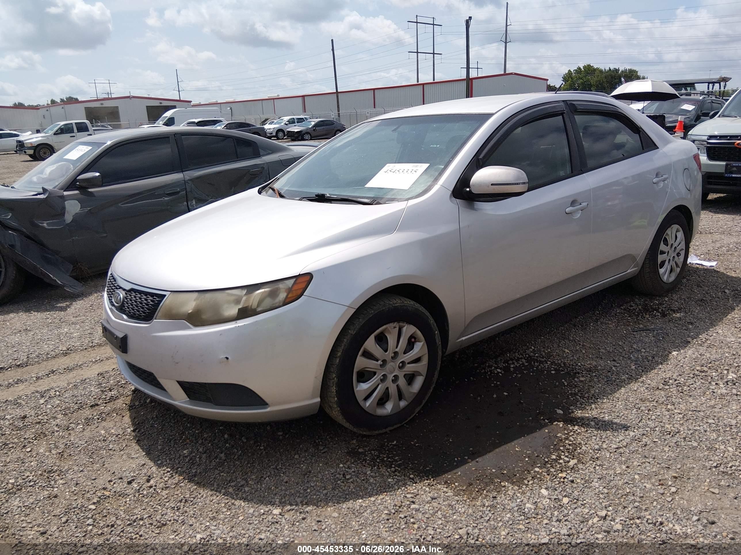 2012 Kia Forte Ex Silver vin: KNAFU4A2XC5621692