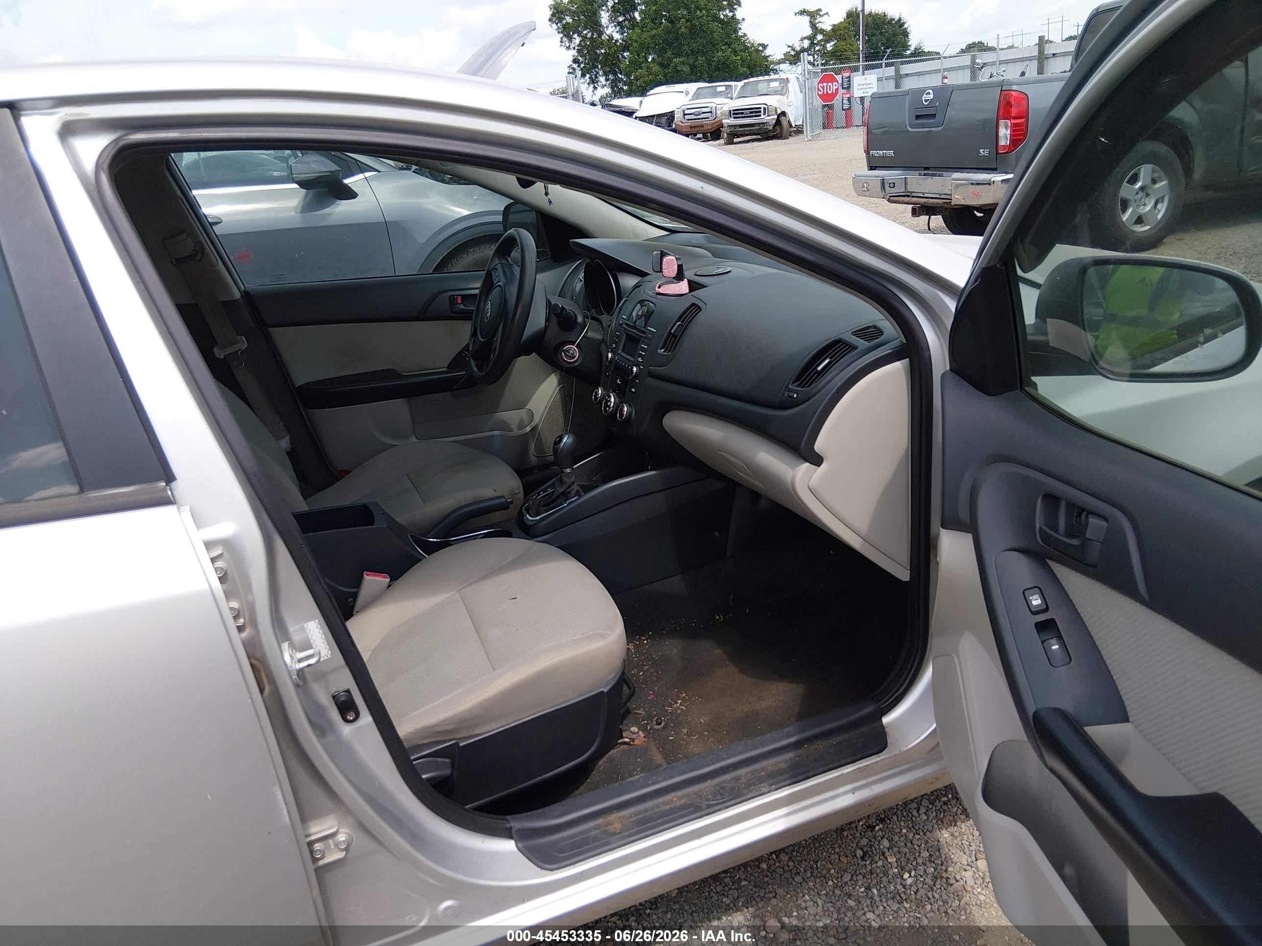 2012 Kia Forte Ex Silver vin: KNAFU4A2XC5621692